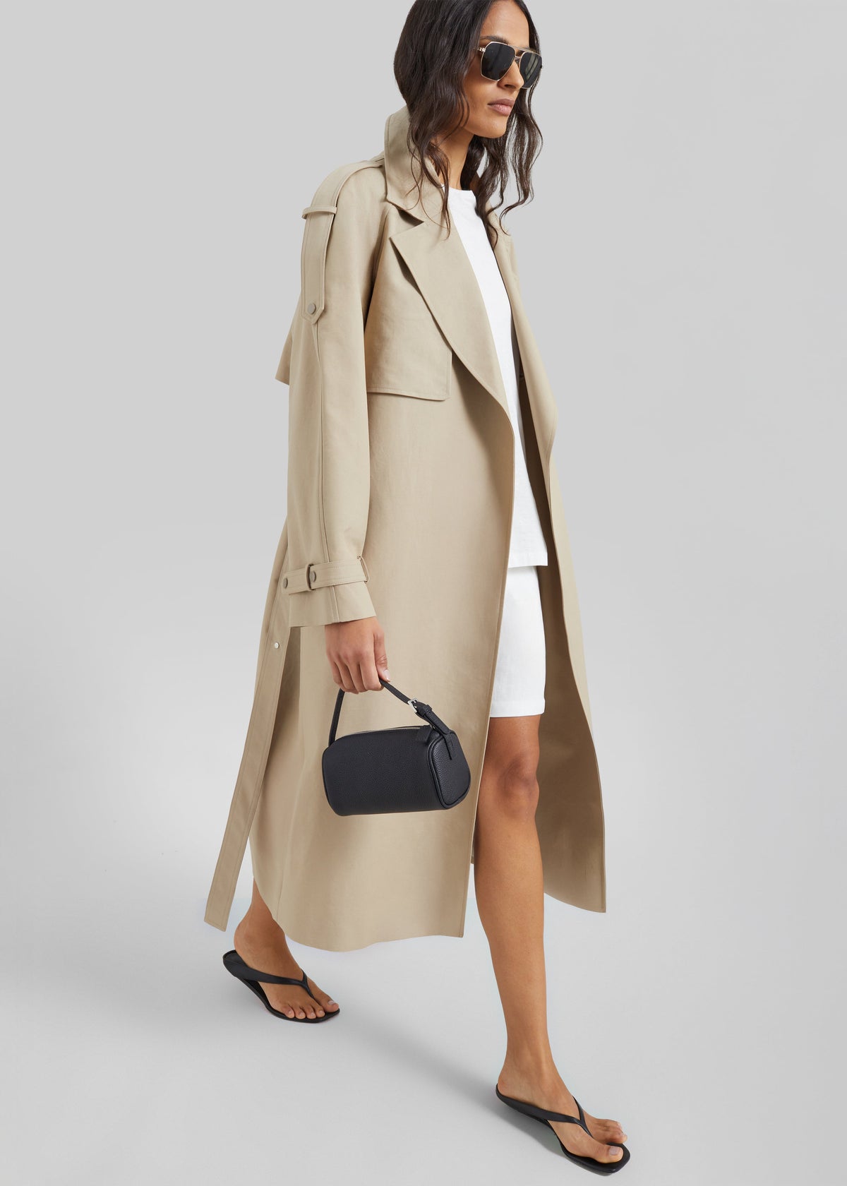 Rhodes Trench Coat - Natural β view 5 of 9