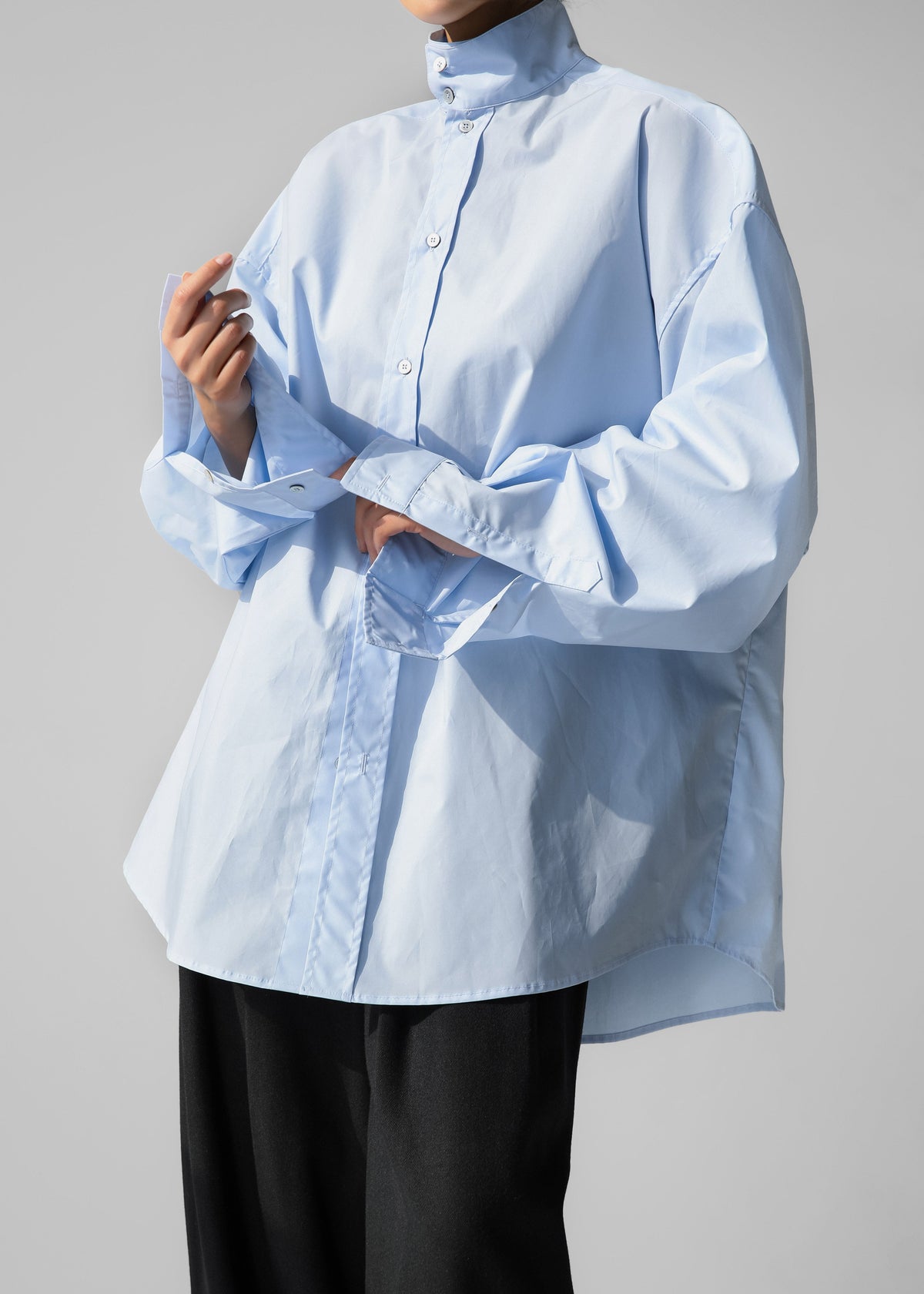 Riken Oversized Shirt - Sky Blue β view 3 of 13