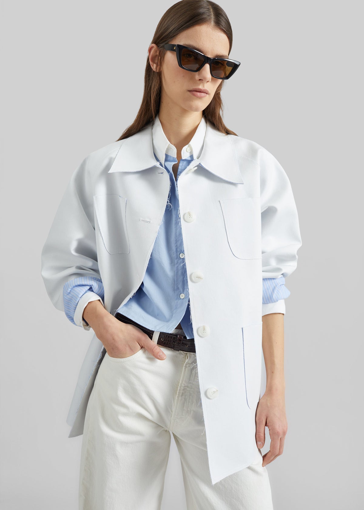 Rimont Shirt Jacket - White β view 3 of 9