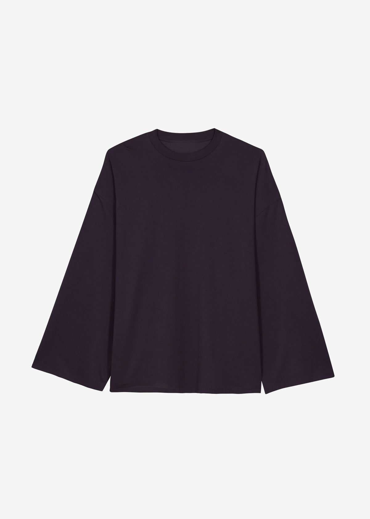 Rio Oversized Sleeve Tee - Dark Plum β view 8 of 8