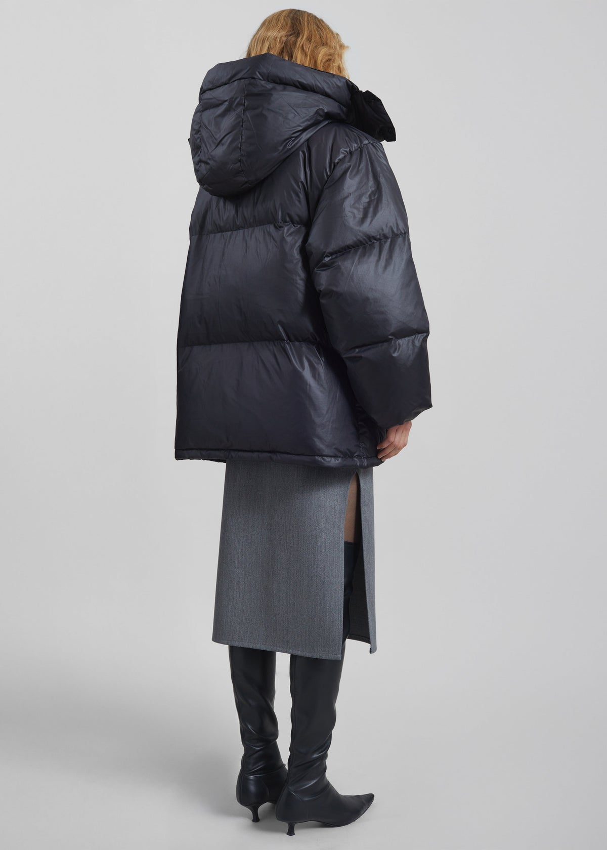 Riom Hooded Puffer Jacket - Black β view 6 of 7