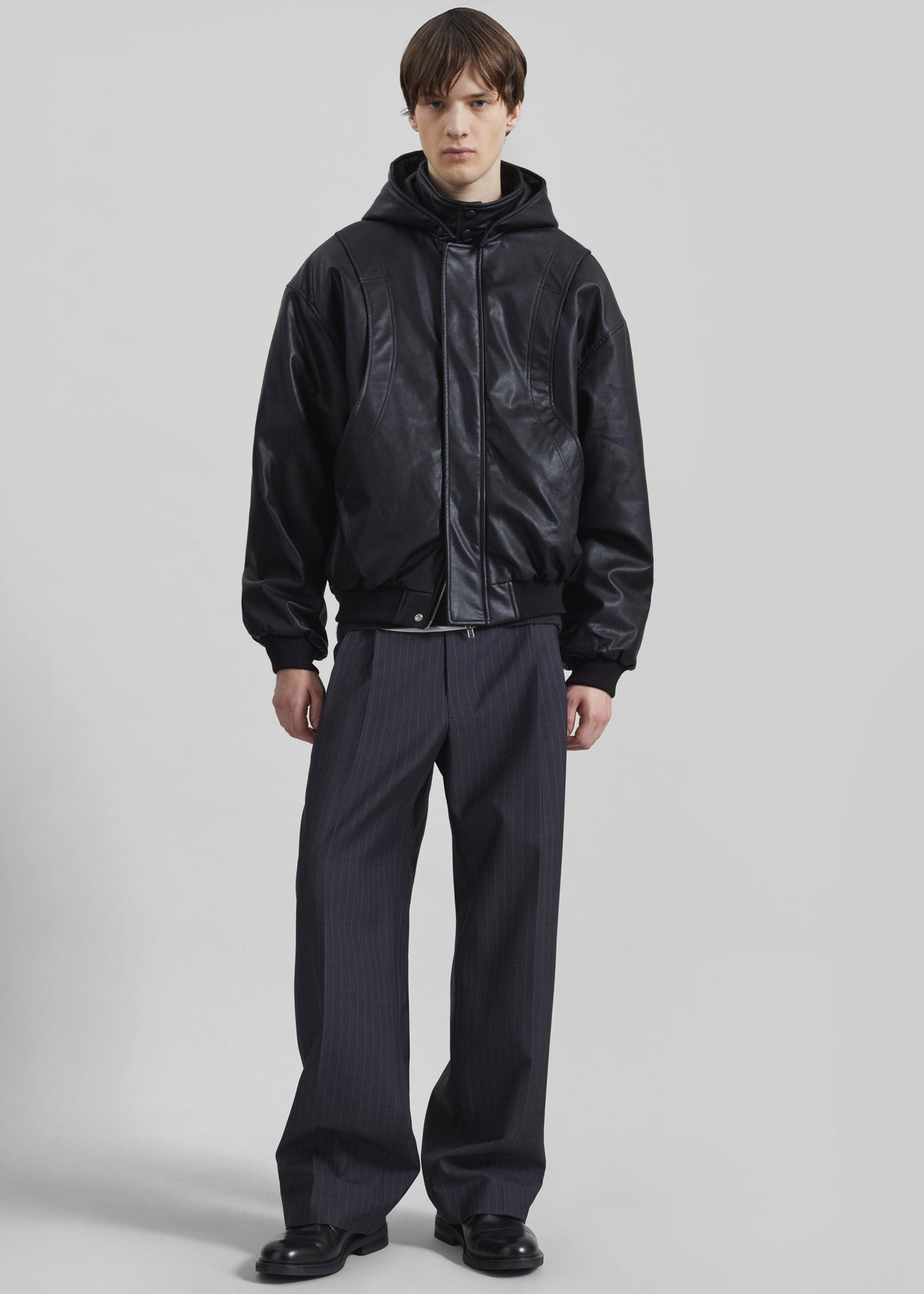 Risor Faux Leather Jacket - Black β view 6 of 8