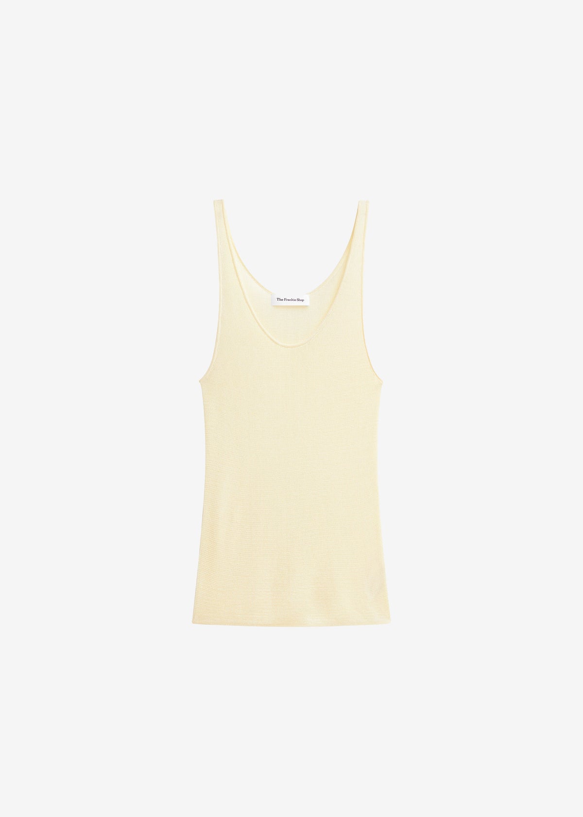 Rivo Knit Tank Top - Pale Yellow β view 6 of 6