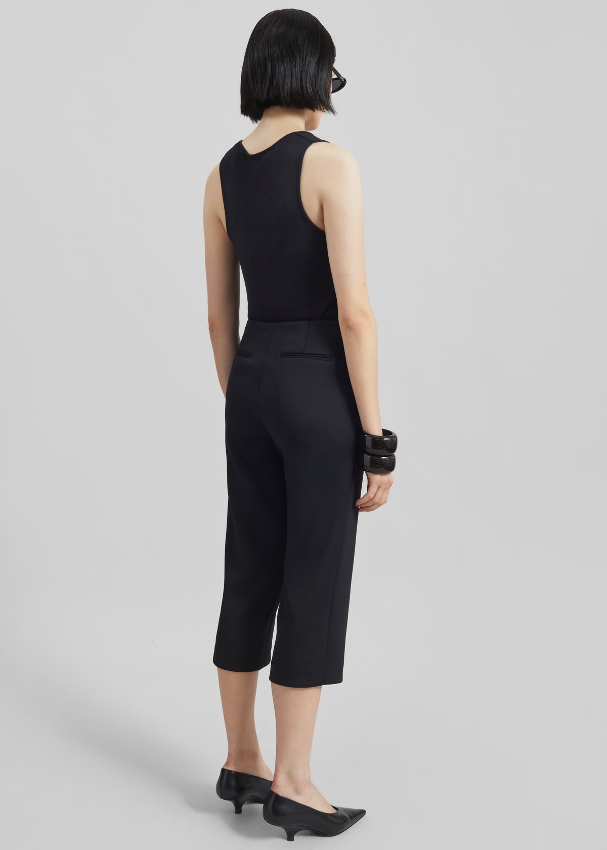 Rivoli Capri Pants - Black β view 6 of 7