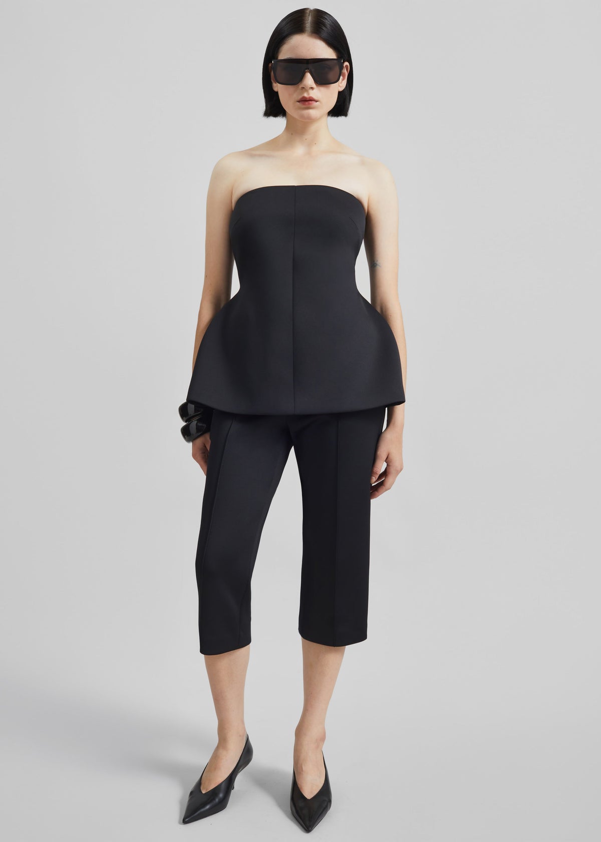 Rivoli Hourglass Top - Black β view 4 of 7