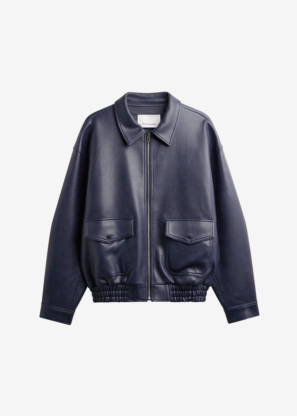 Rohan Faux Leather Jacket - Navy β view 7 of 7