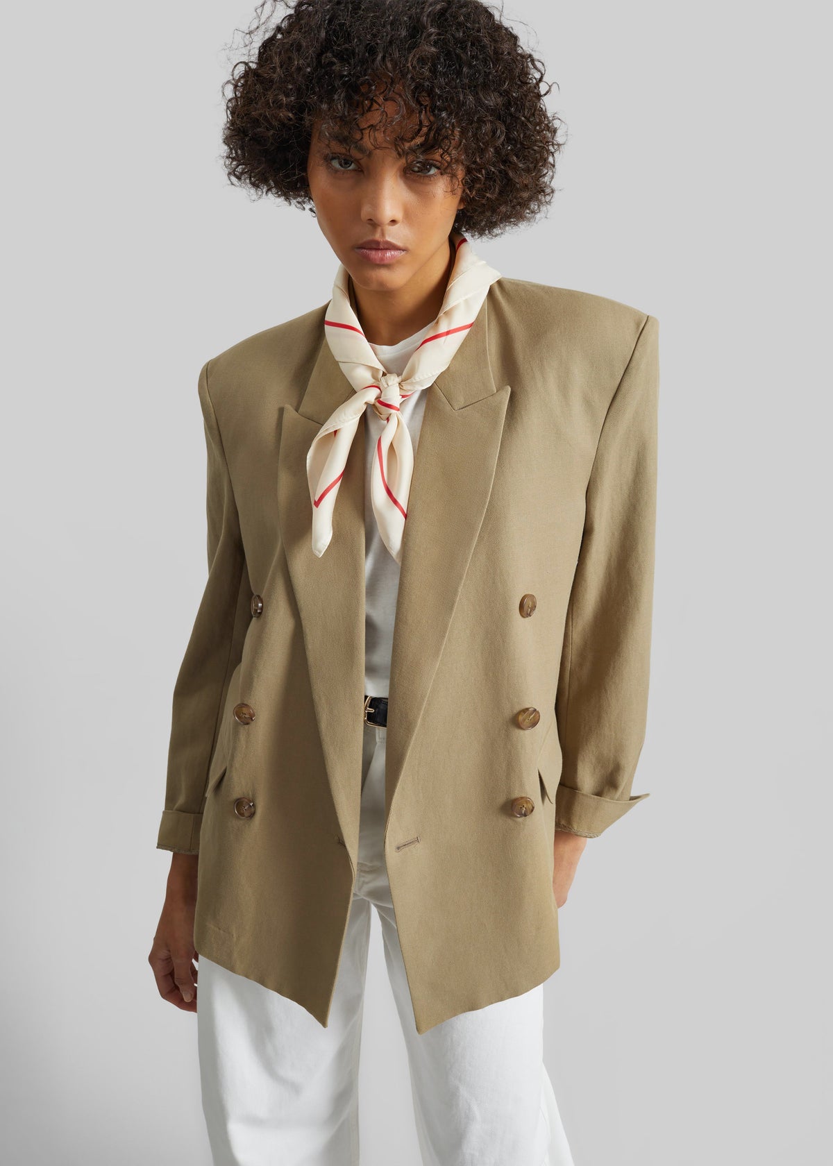 Salerno Linen Blazer - Camel β view 1 of 9