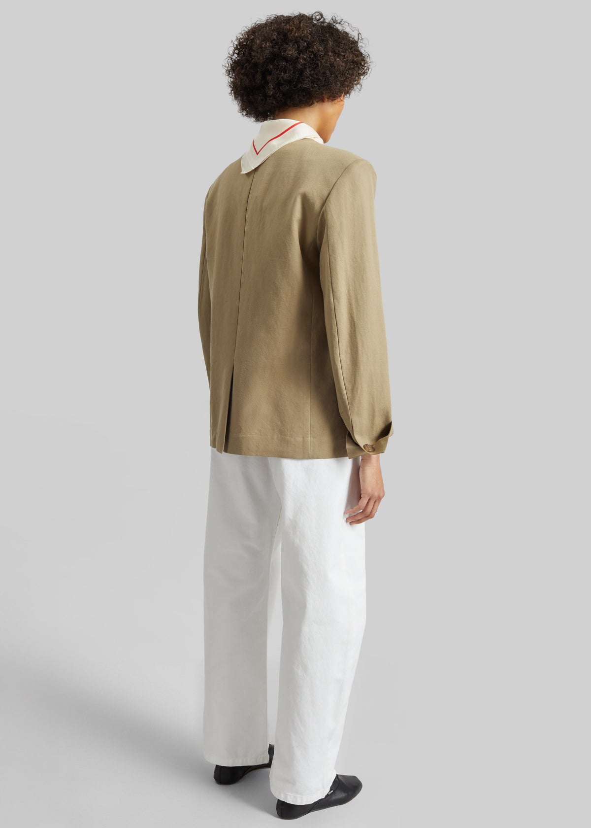 Salerno Linen Blazer - Camel β view 8 of 9