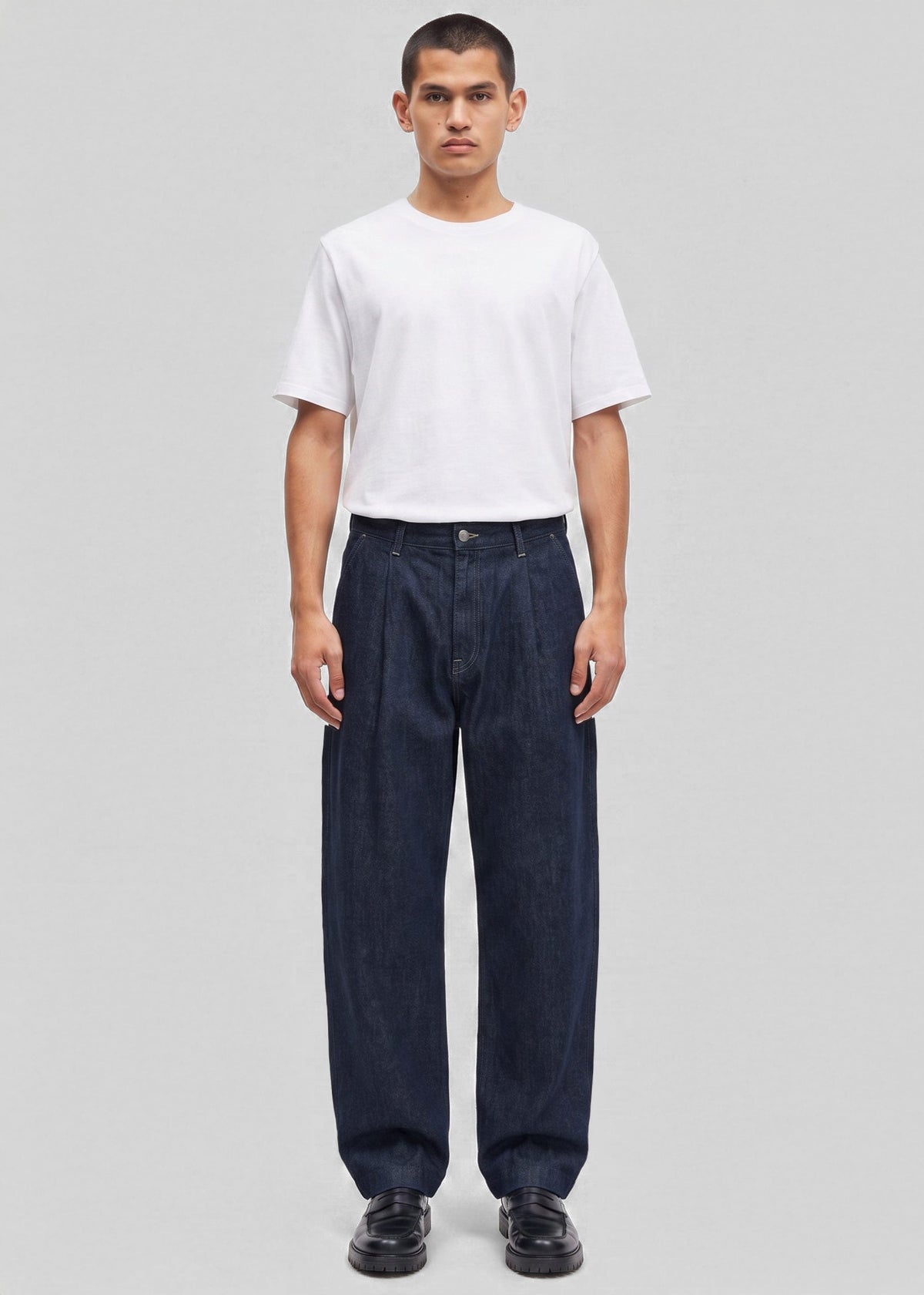 Samsøe Samsøe Saharper Pleat Jeans - Soft Denim – view 5 of 10