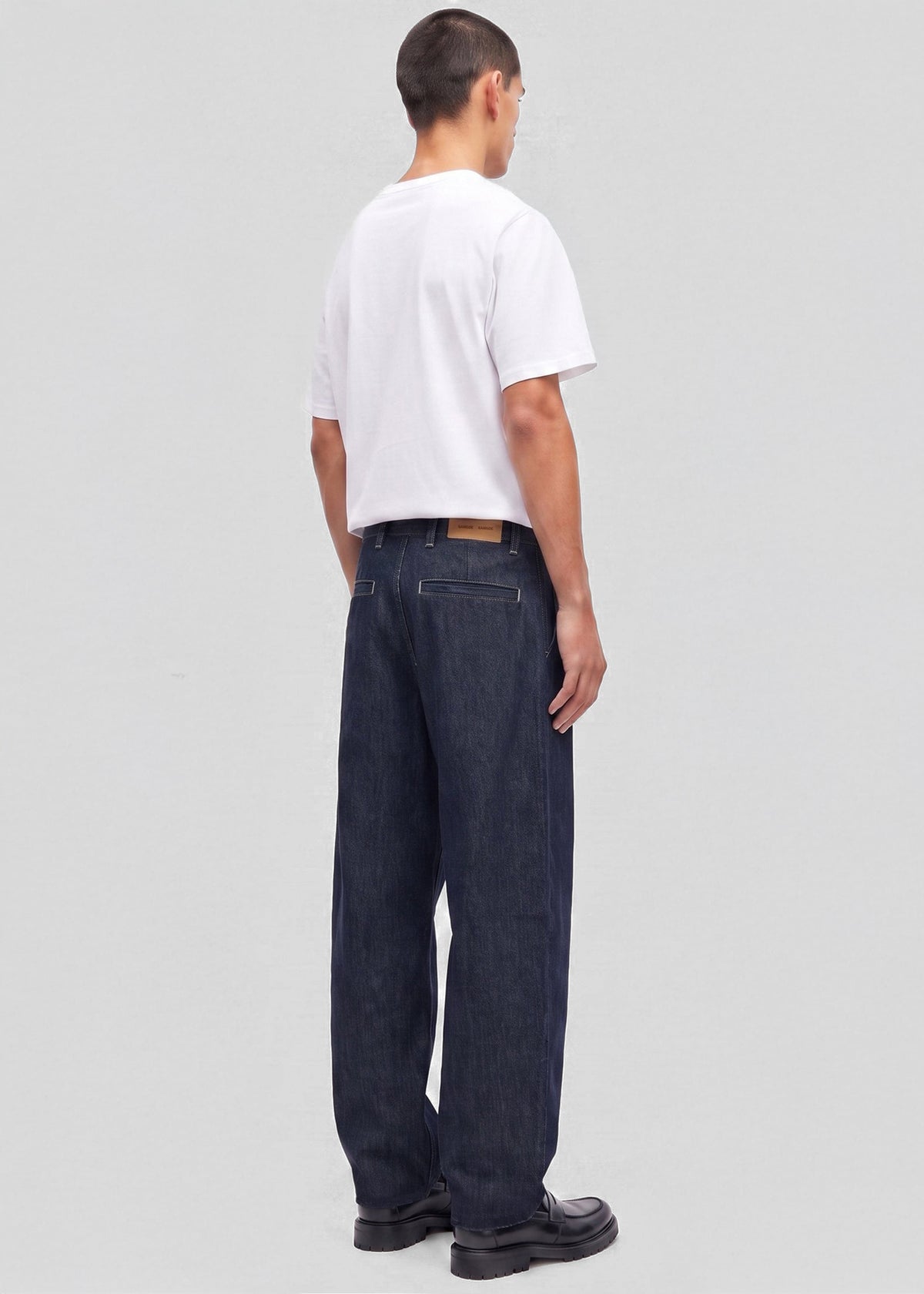 Samsøe Samsøe Saharper Pleat Jeans - Soft Denim – view 9 of 10