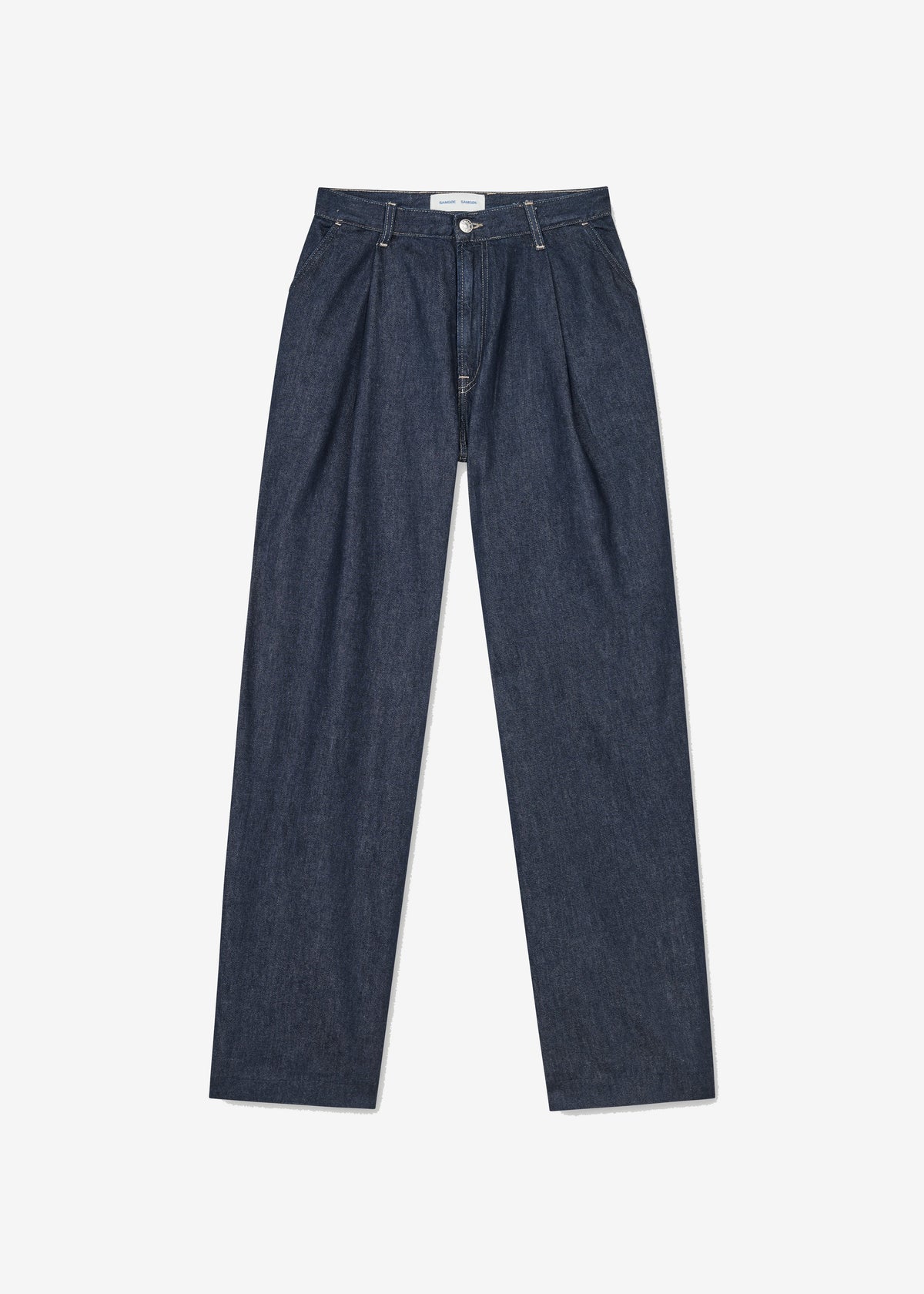 Samsøe Samsøe Saharper Pleat Jeans - Soft Denim – view 10 of 10