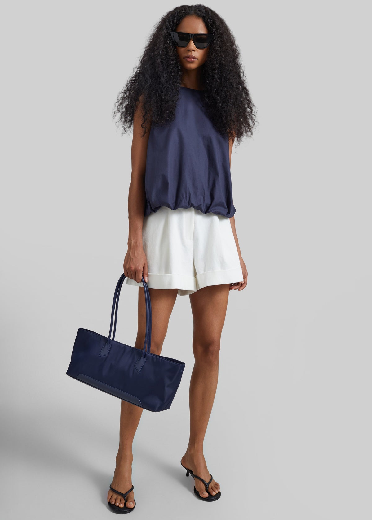 Savoca Cuffed Shorts - Ivory β view 3 of 8