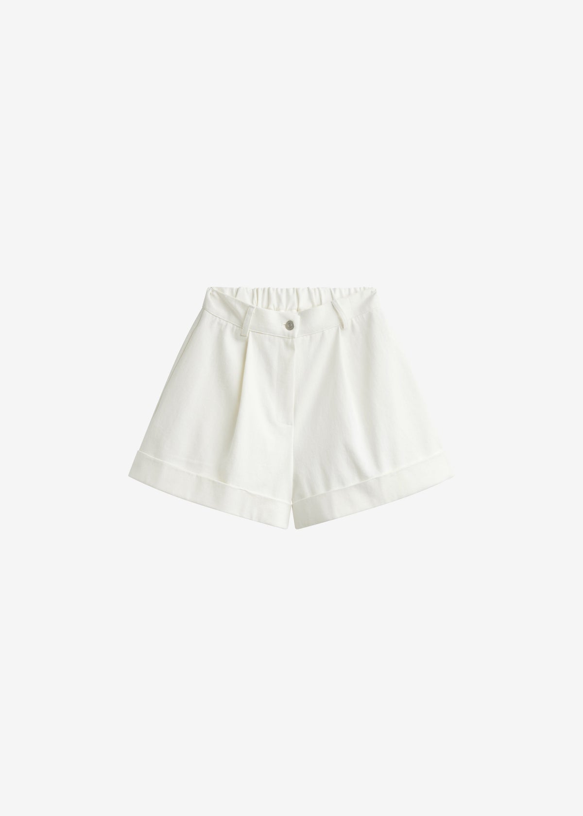Savoca Cuffed Shorts - Ivory β view 8 of 8
