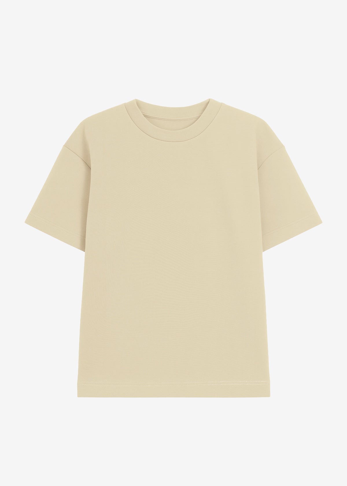 Scoob Boxy T-Shirt - Beige – view 7 of 7