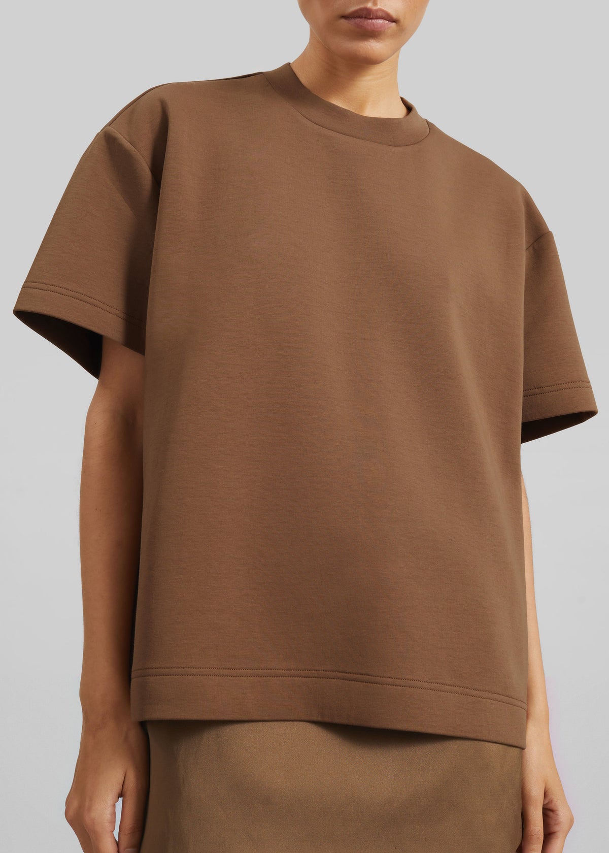 Scoob Boxy T-Shirt - Light Brown – view 3 of 6