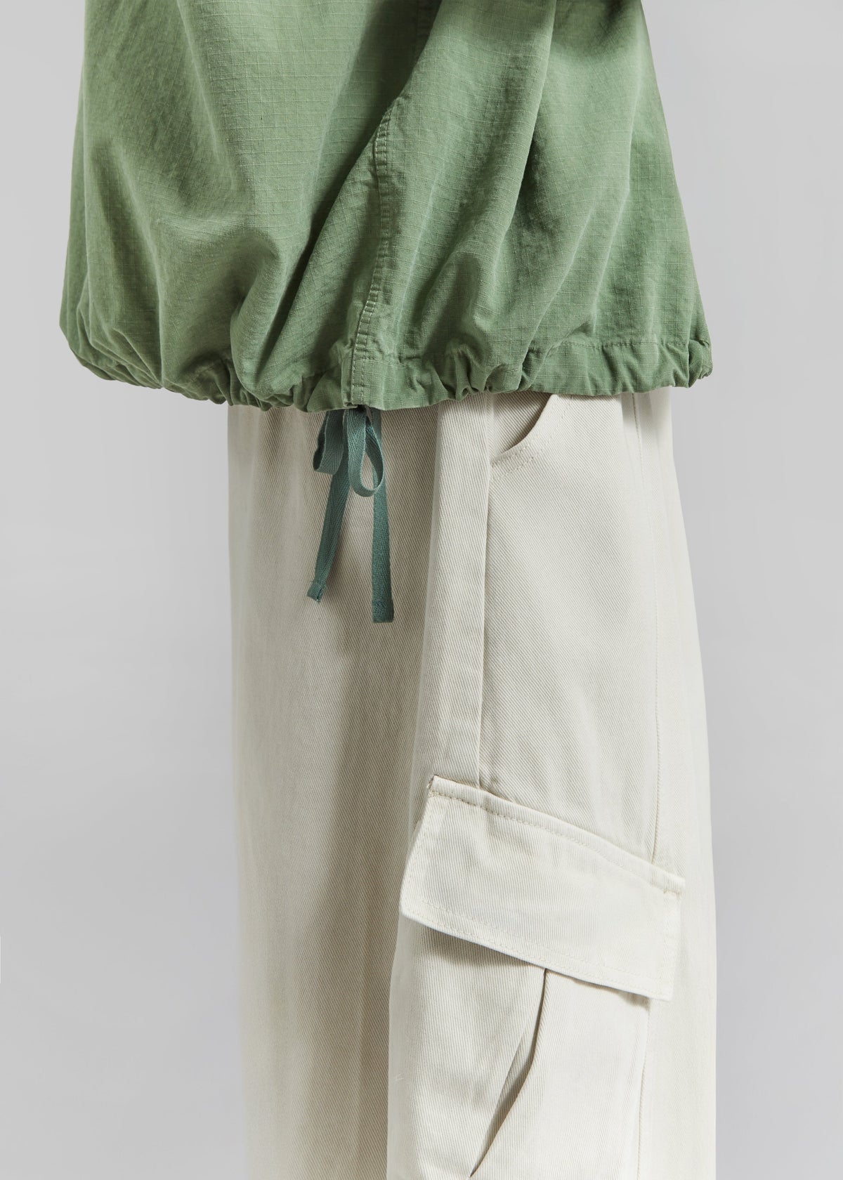 Seb Cargo Shirt - Army Green β view 7 of 9