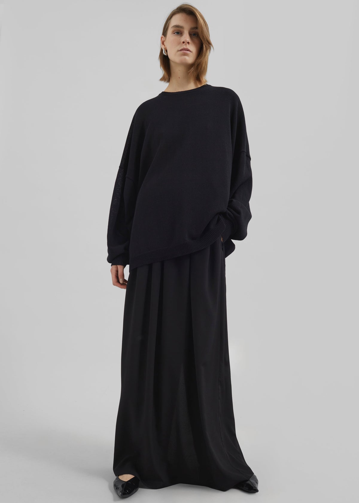 Sibena Silk Maxi Skirt - Black β view 6 of 8