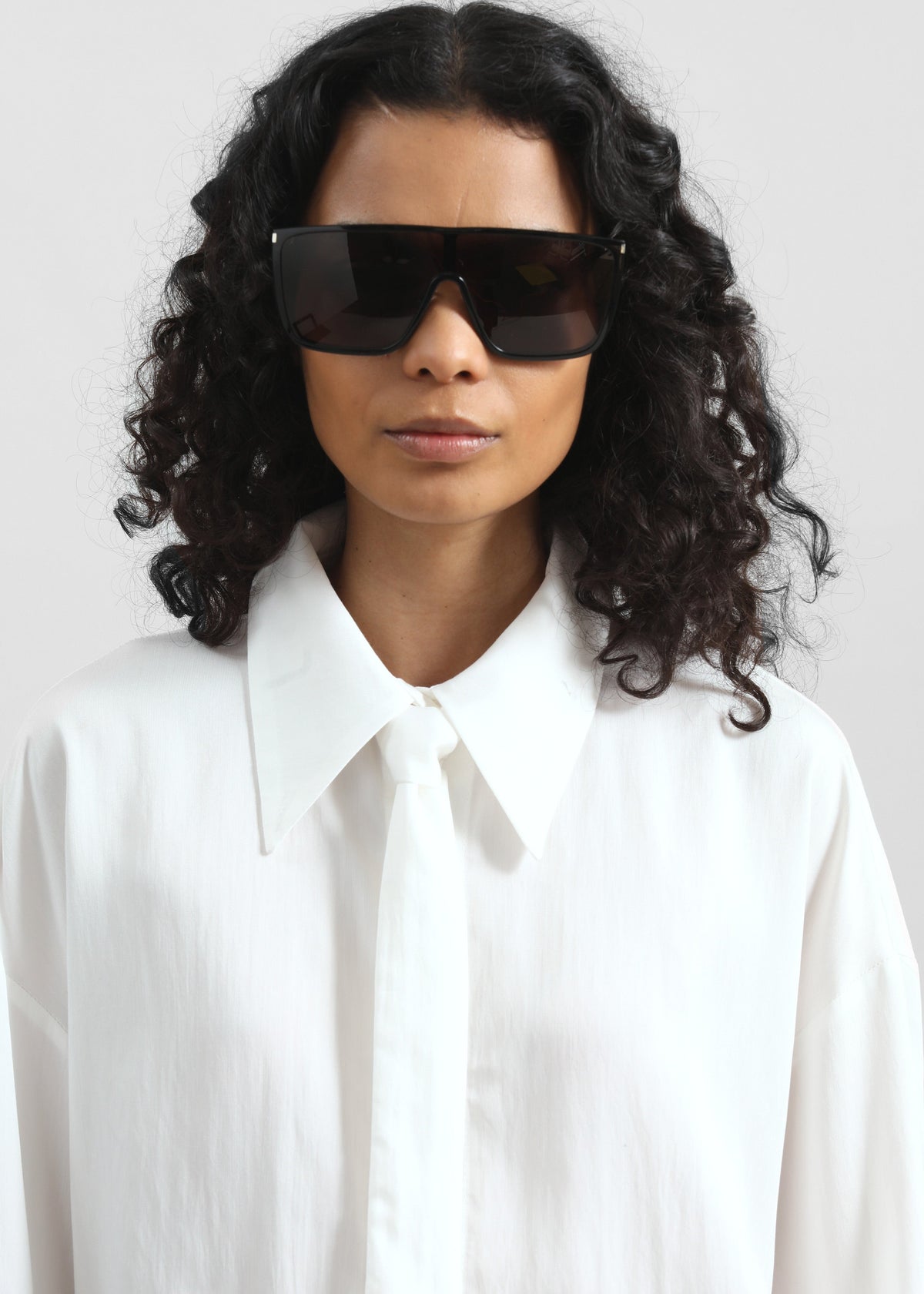 Silvan Neck Tie Shirt - White β view 4 of 8
