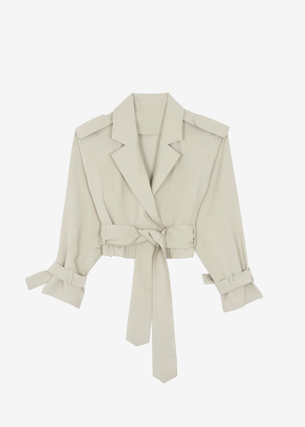 Simona Short Trench - Cement β view 10 of 10