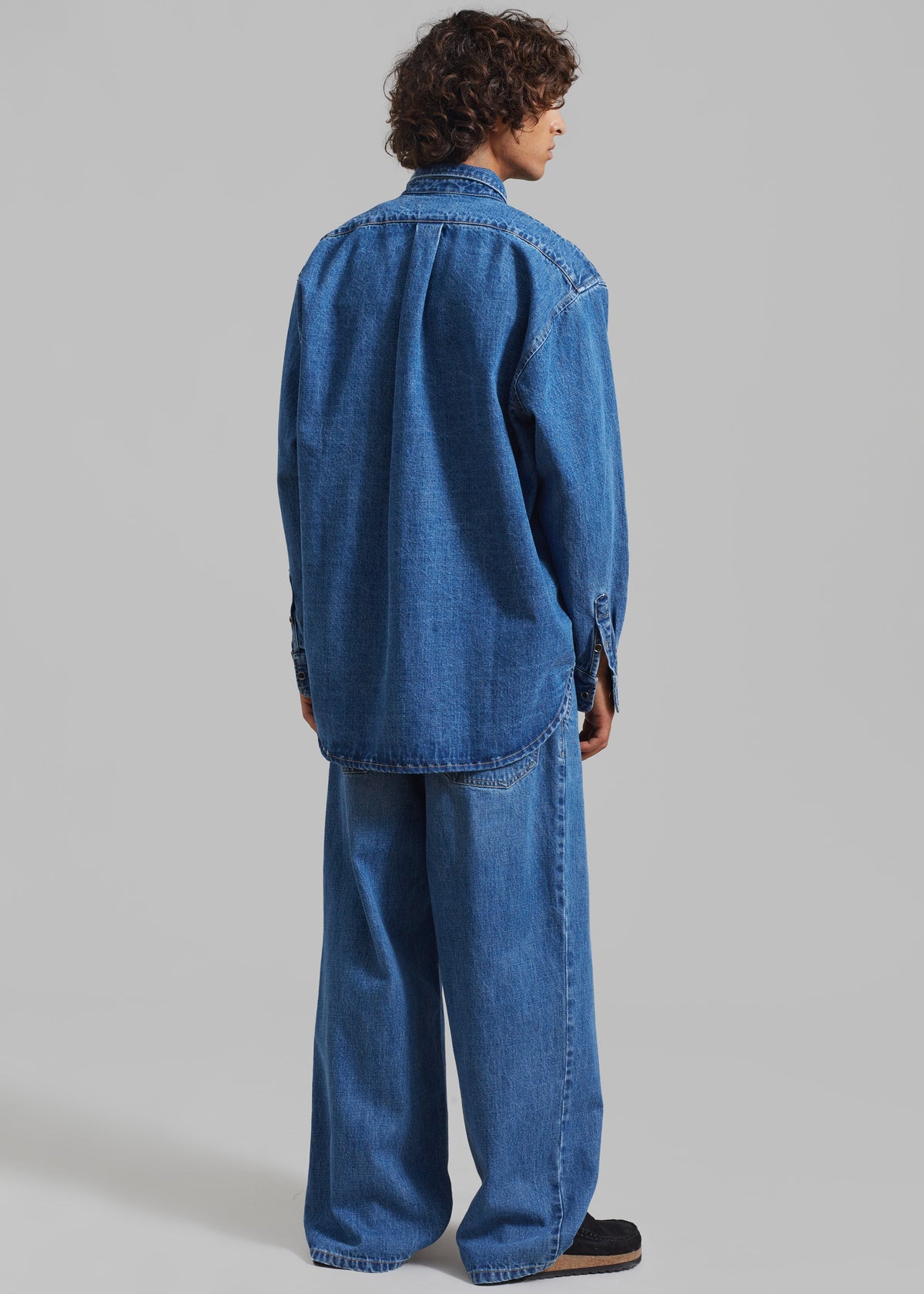 Sinclair Denim Shirt - Medium Wash β view 8 of 9