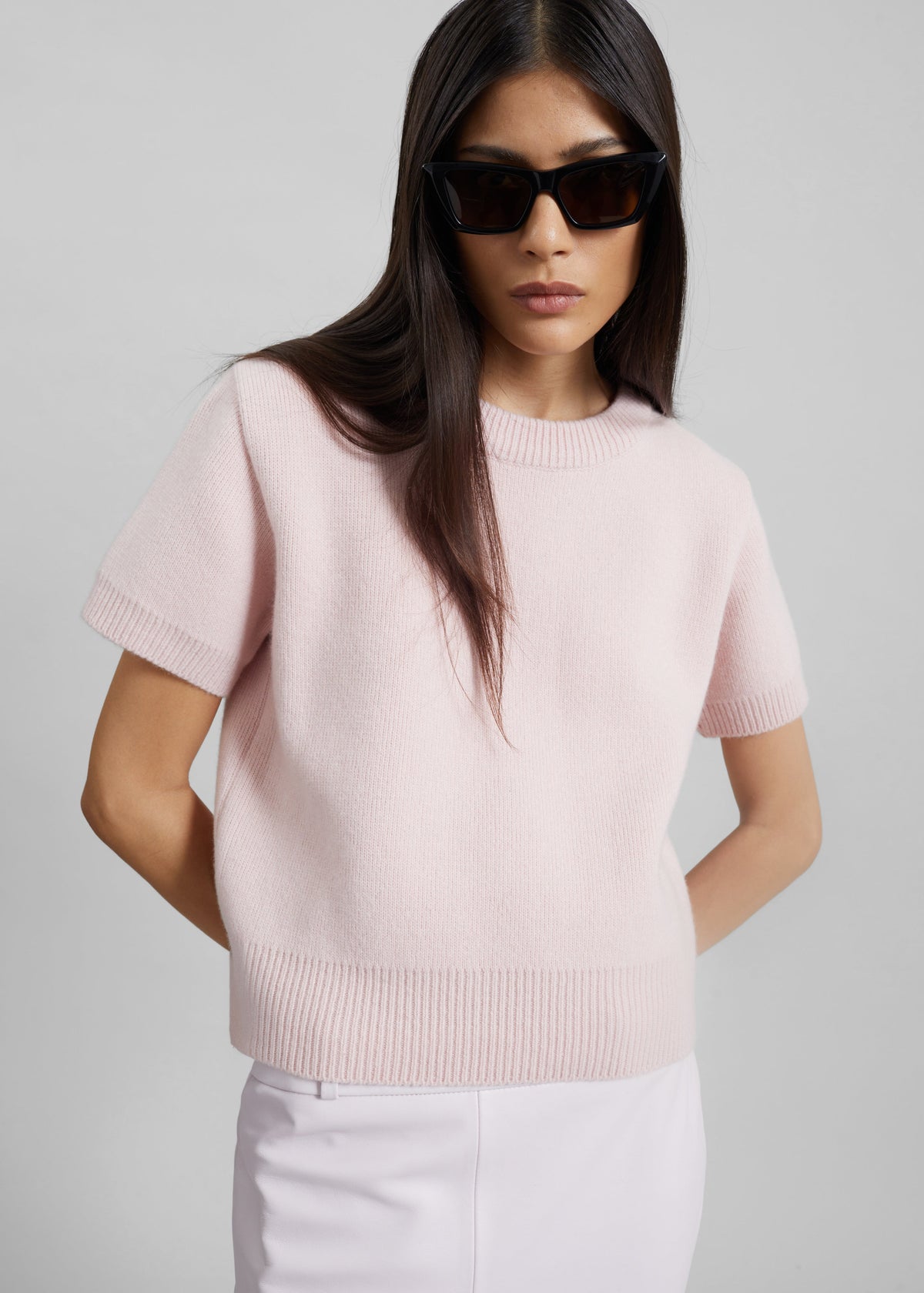 Sona Wool Knit Top - Pink β view 5 of 7