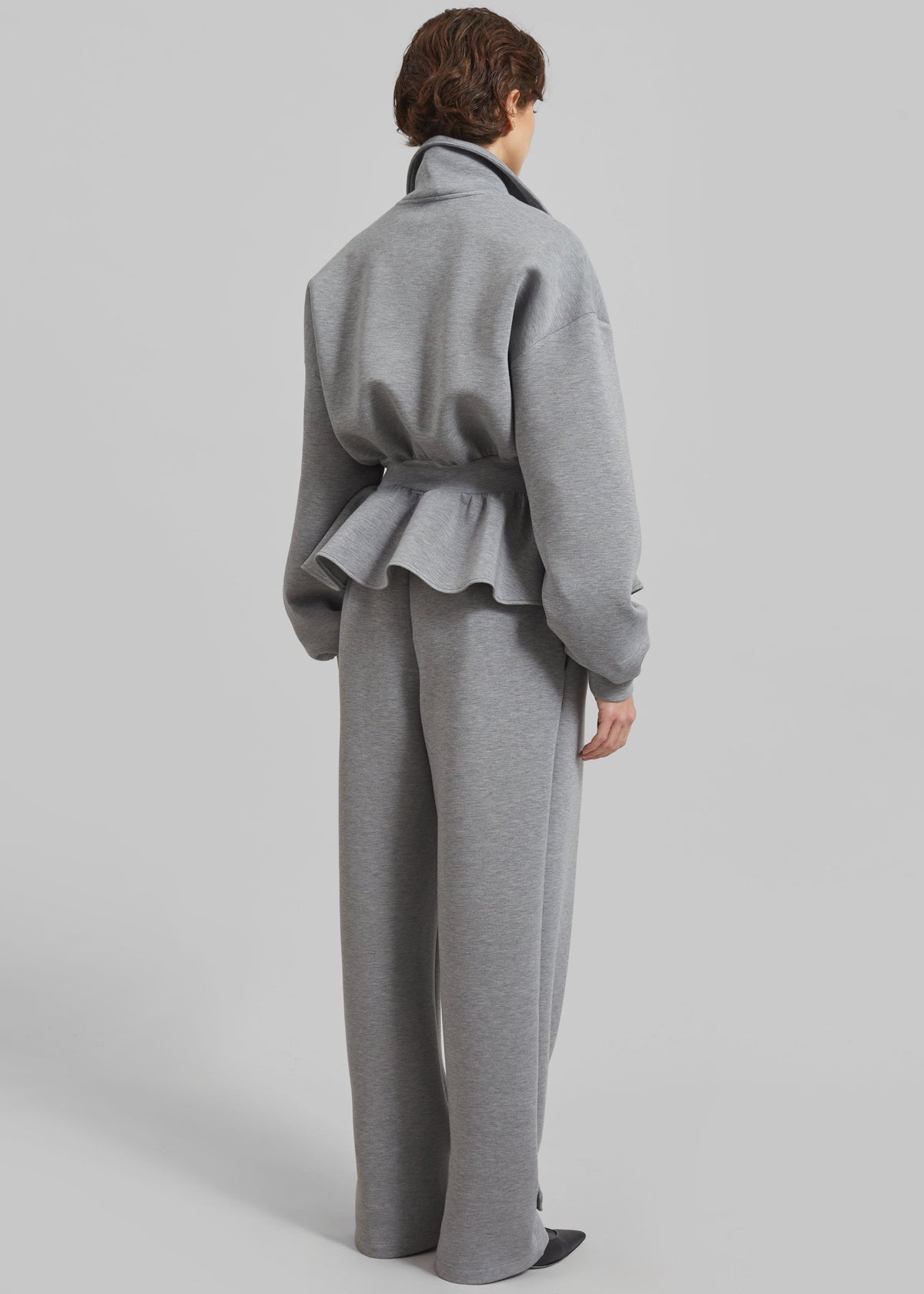 Sorelle Peplum Jacket - Grey β view 6 of 7