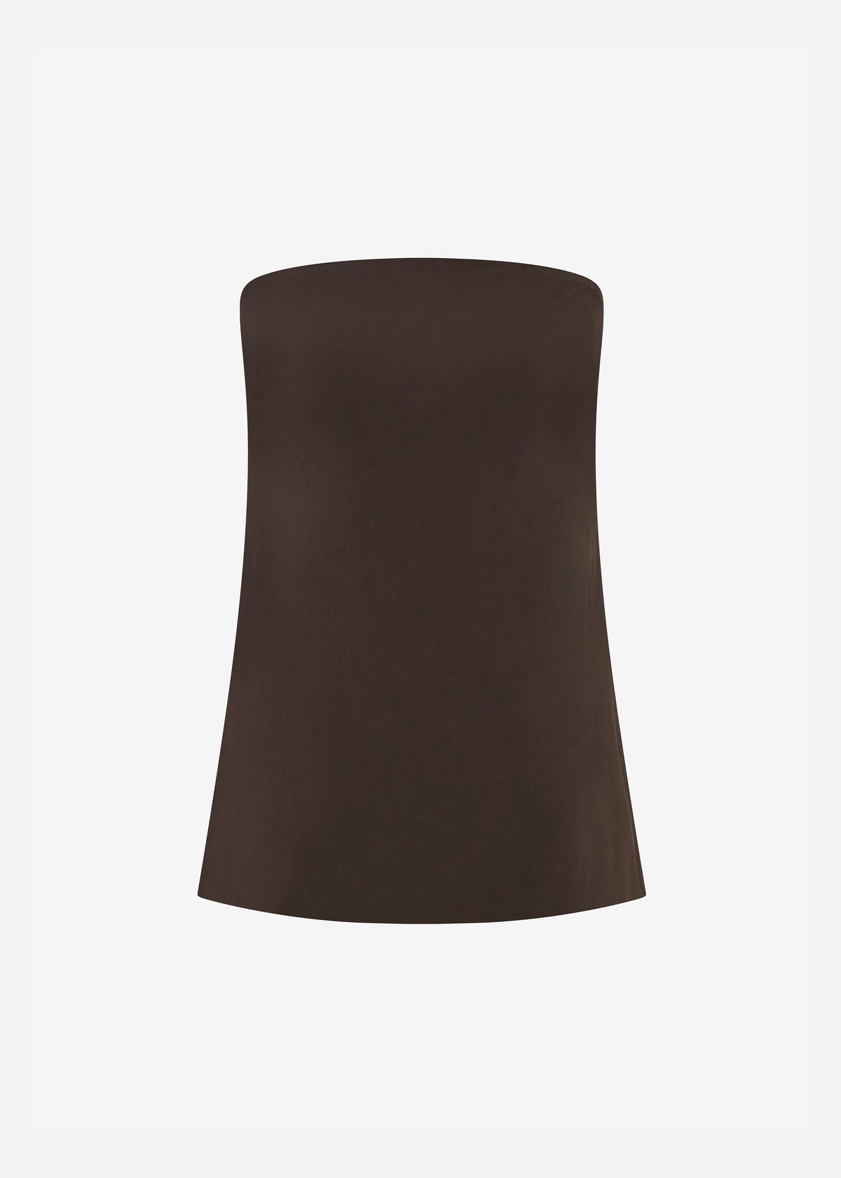 St. Agni Strapless Rouleau Tie Top - Bark β view 7 of 7