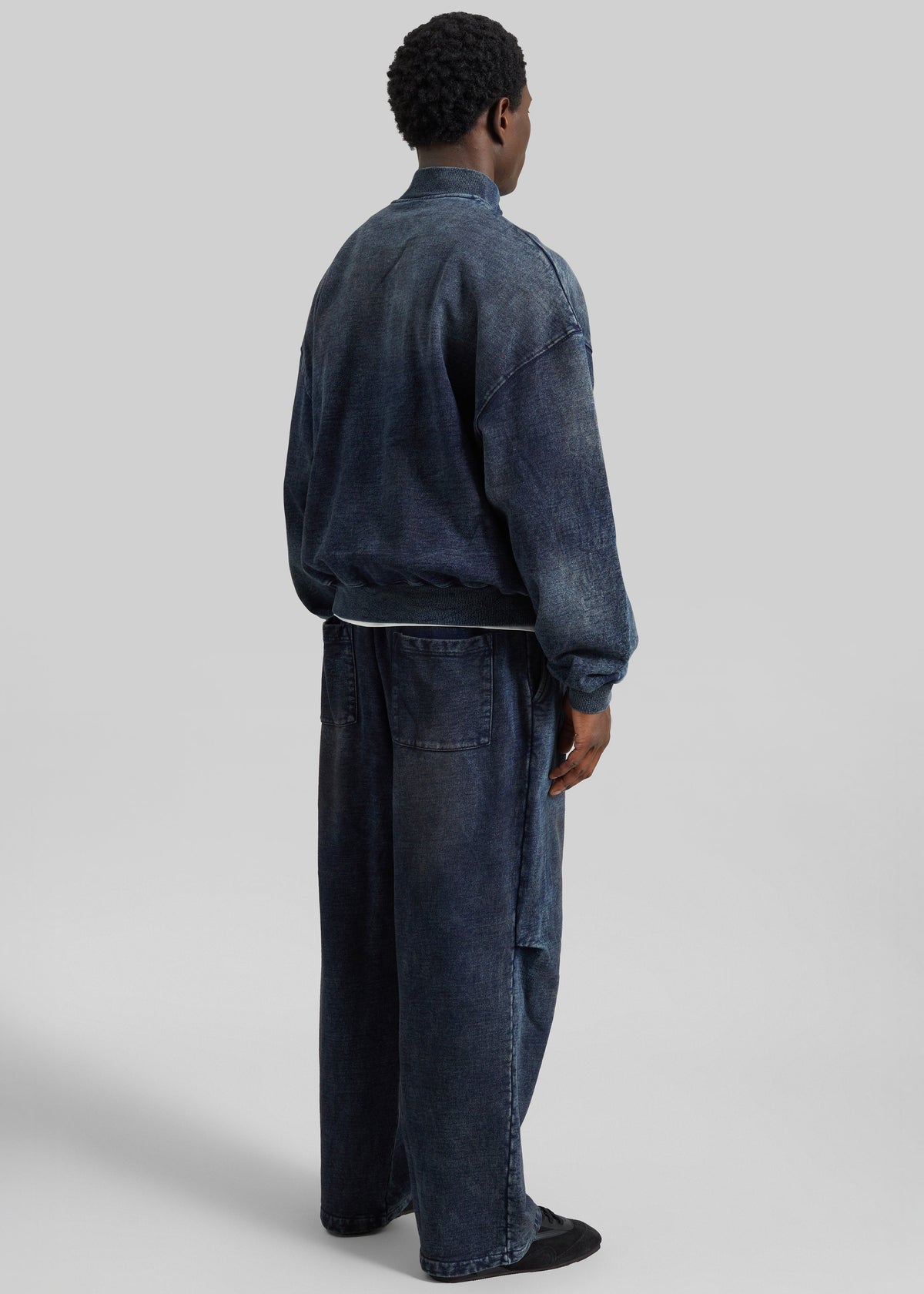 Stamford Zip-Up Jacket - Medium Wash β view 6 of 7