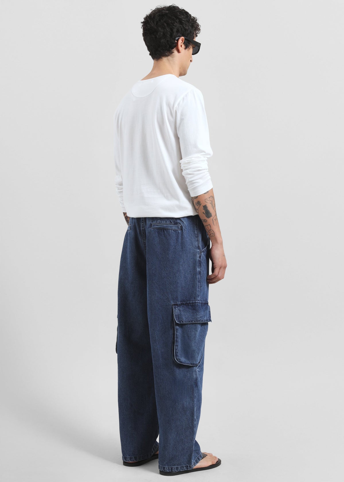 Stobra Cargo Jeans - Medium Wash β view 7 of 8