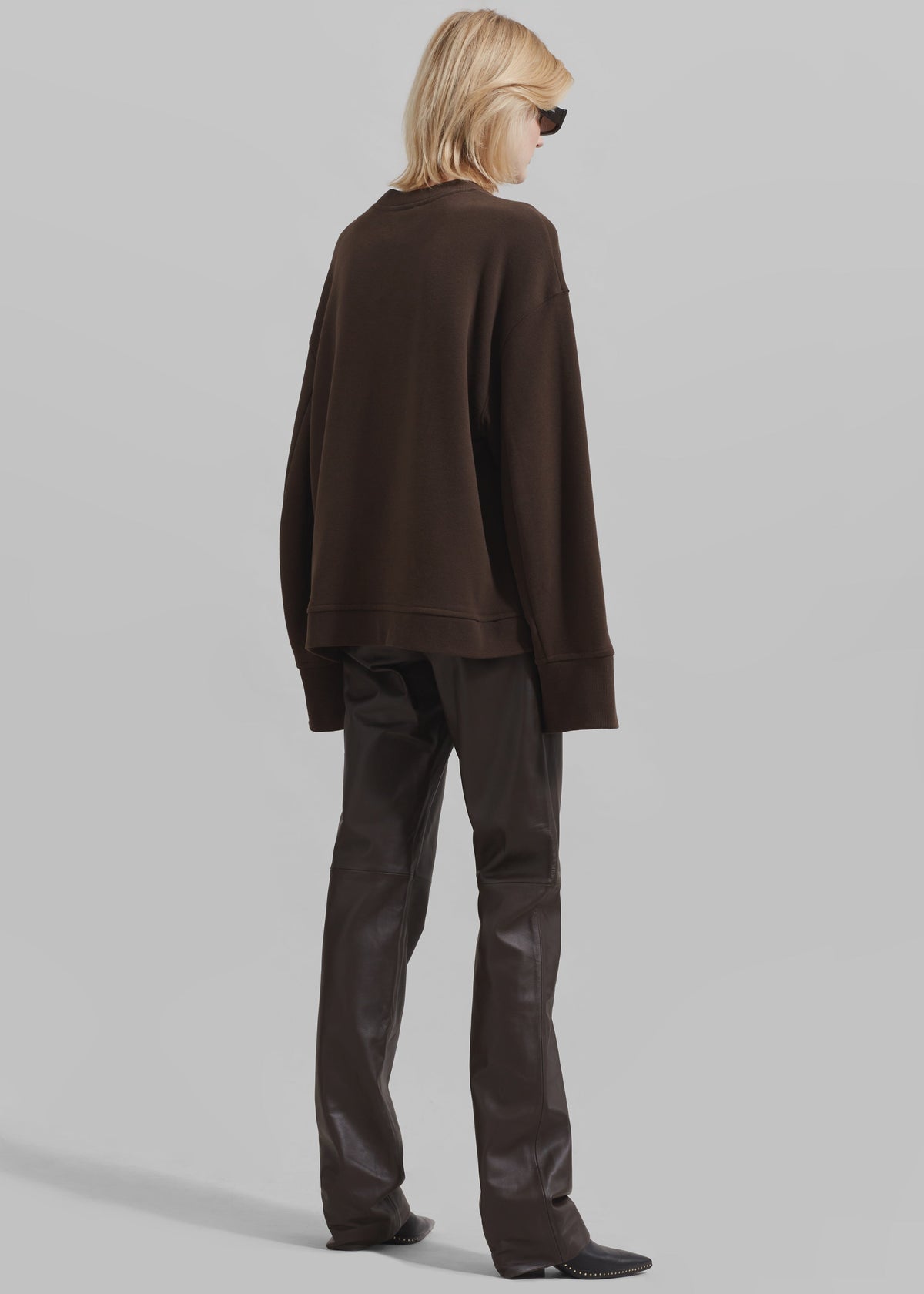 Talia Sweatshirt - Brown – view 12 of 13