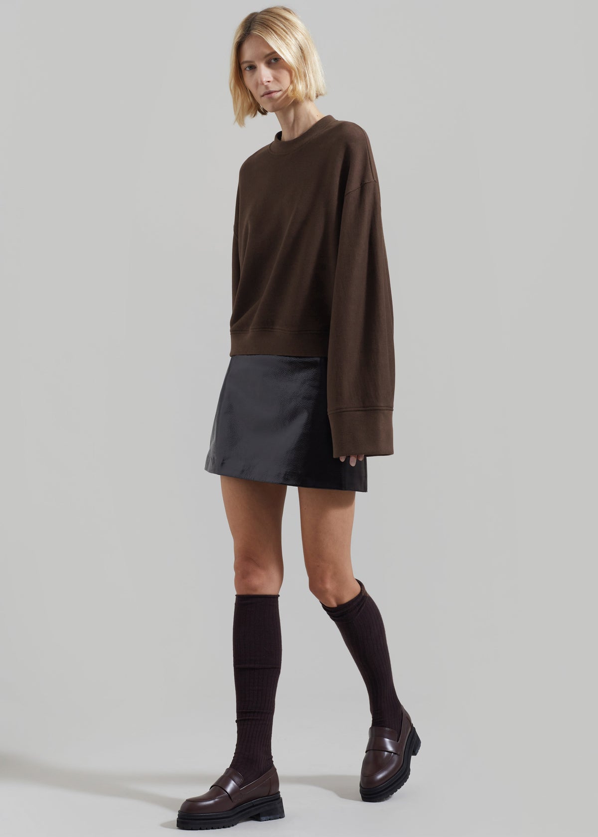 Talia Sweatshirt - Brown – view 3 of 13