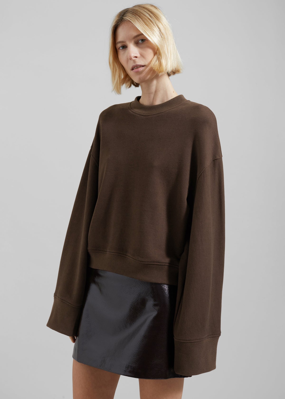 Talia Sweatshirt - Brown – view 9 of 13