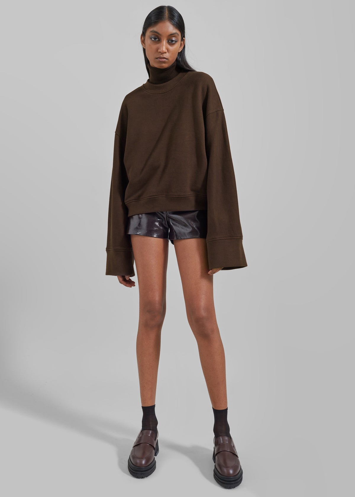 Talia Sweatshirt - Brown – view 4 of 13