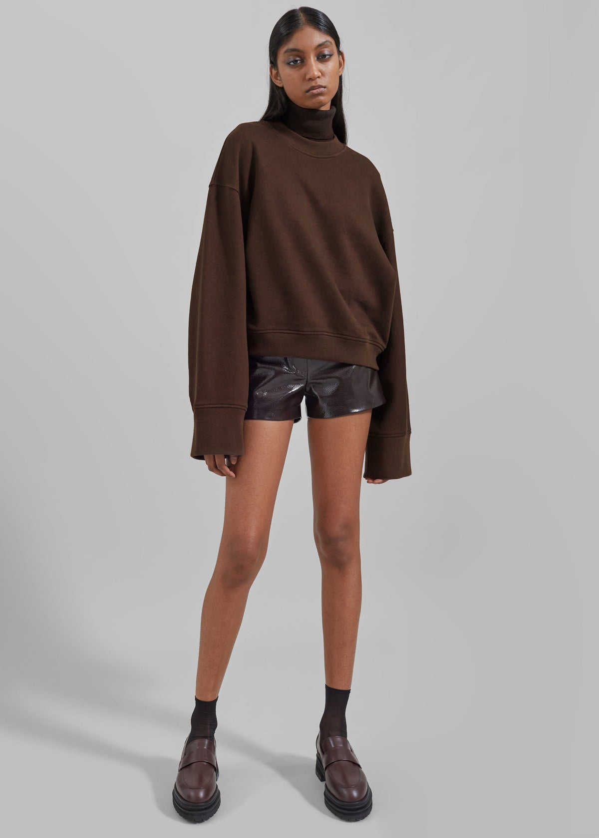 Talia Sweatshirt - Brown – view 6 of 13