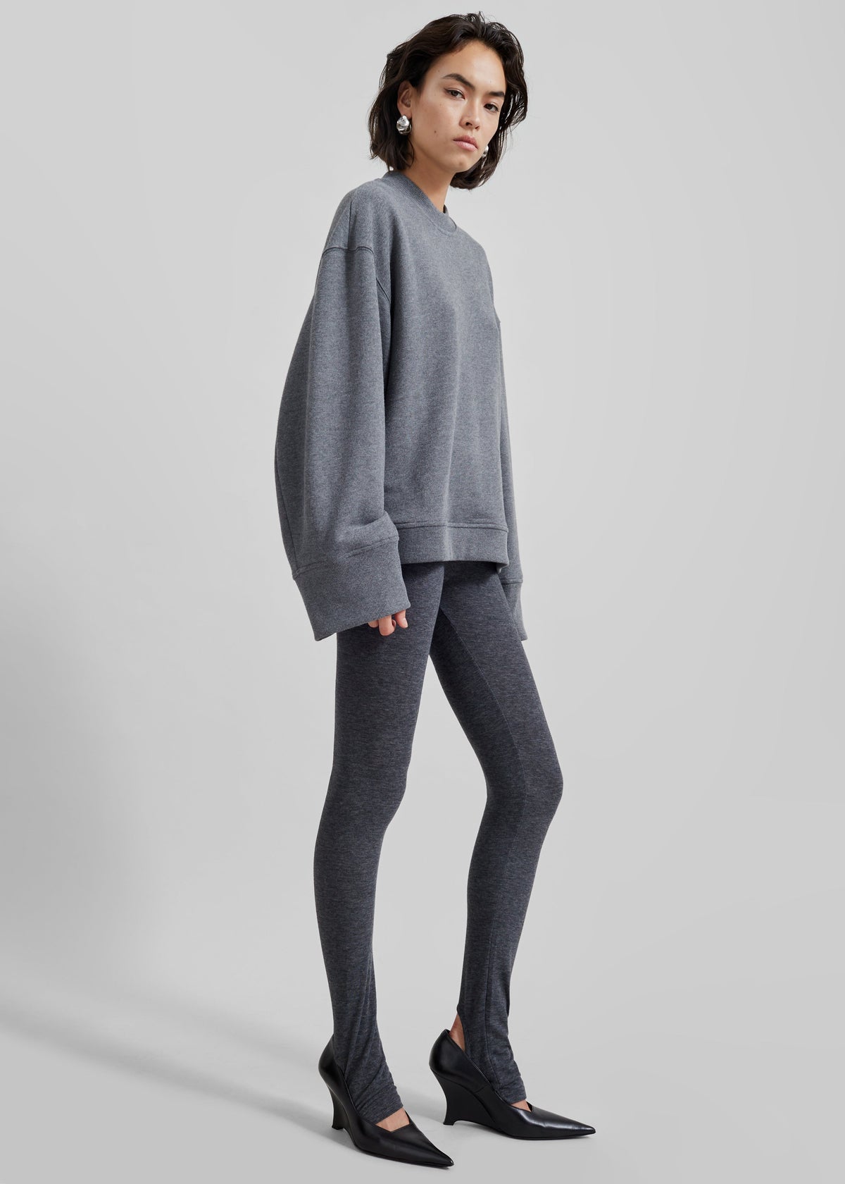Talia Sweatshirt - Dark Grey – view 4 of 12
