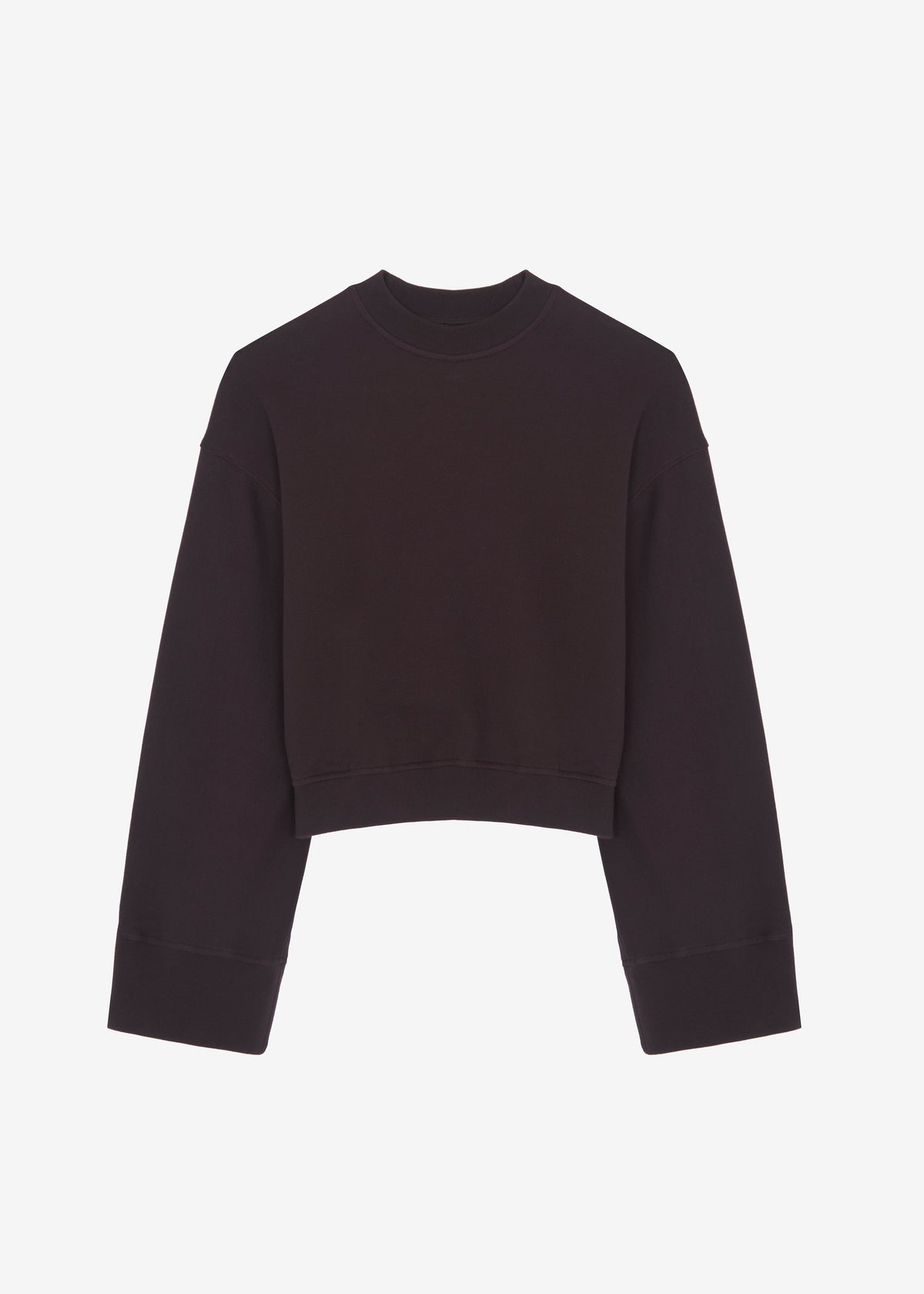 Talia Sweatshirt - Dark Plum – view 11 of 11
