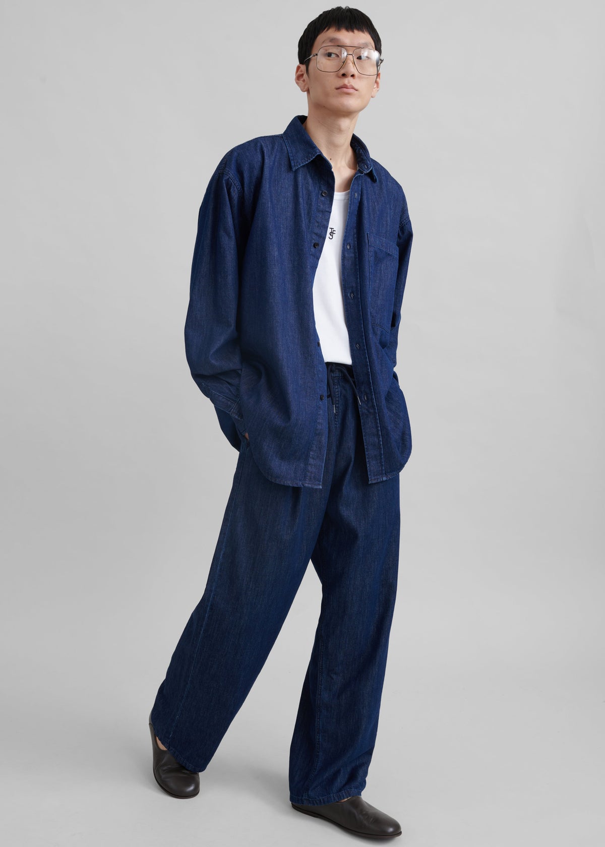 Tanner Denim Shirt - Raw Wash β view 10 of 13
