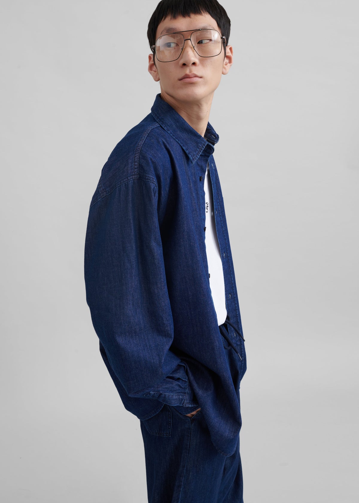 Tanner Denim Shirt - Raw Wash β view 8 of 13