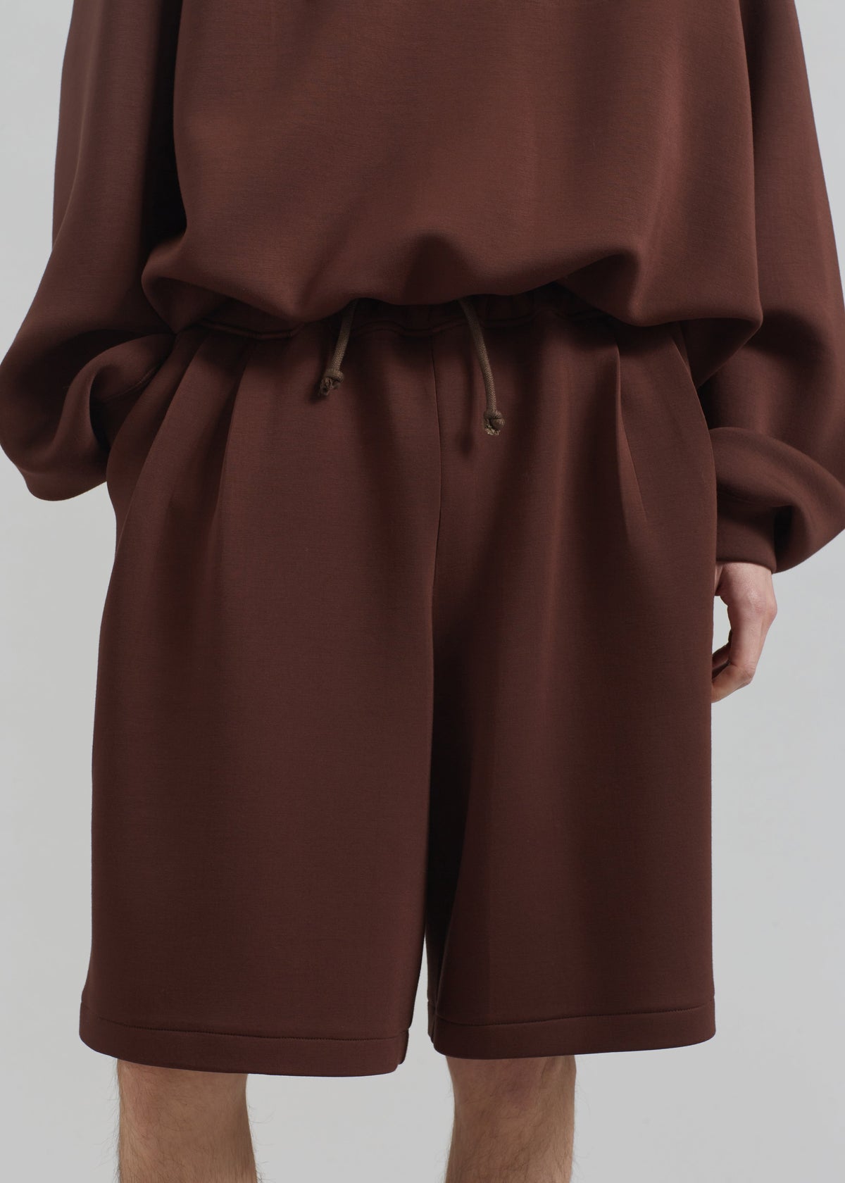 Tate Sweat Shorts - Brown β view 3 of 8