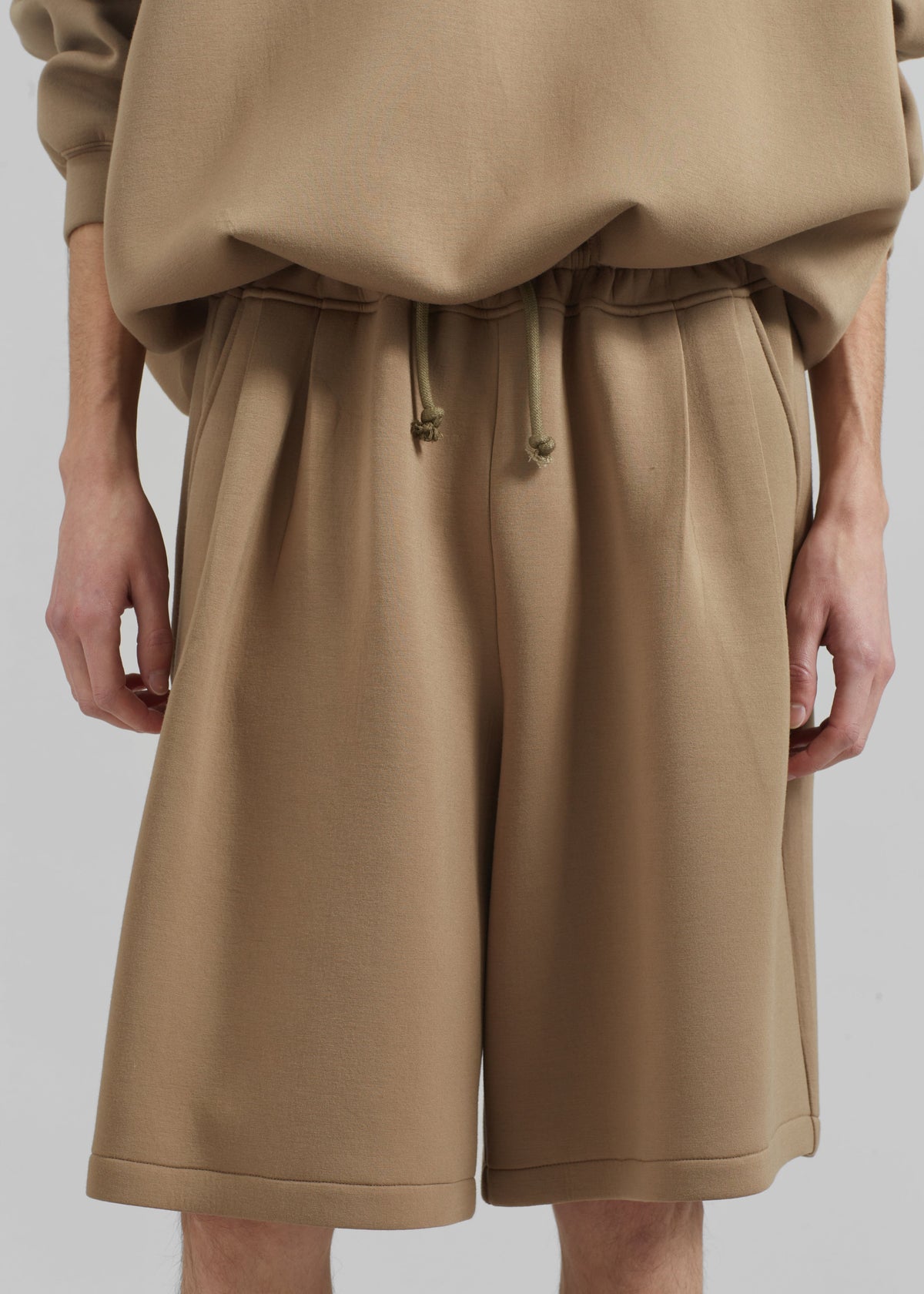 Tate Sweat Shorts - Camel β view 2 of 6