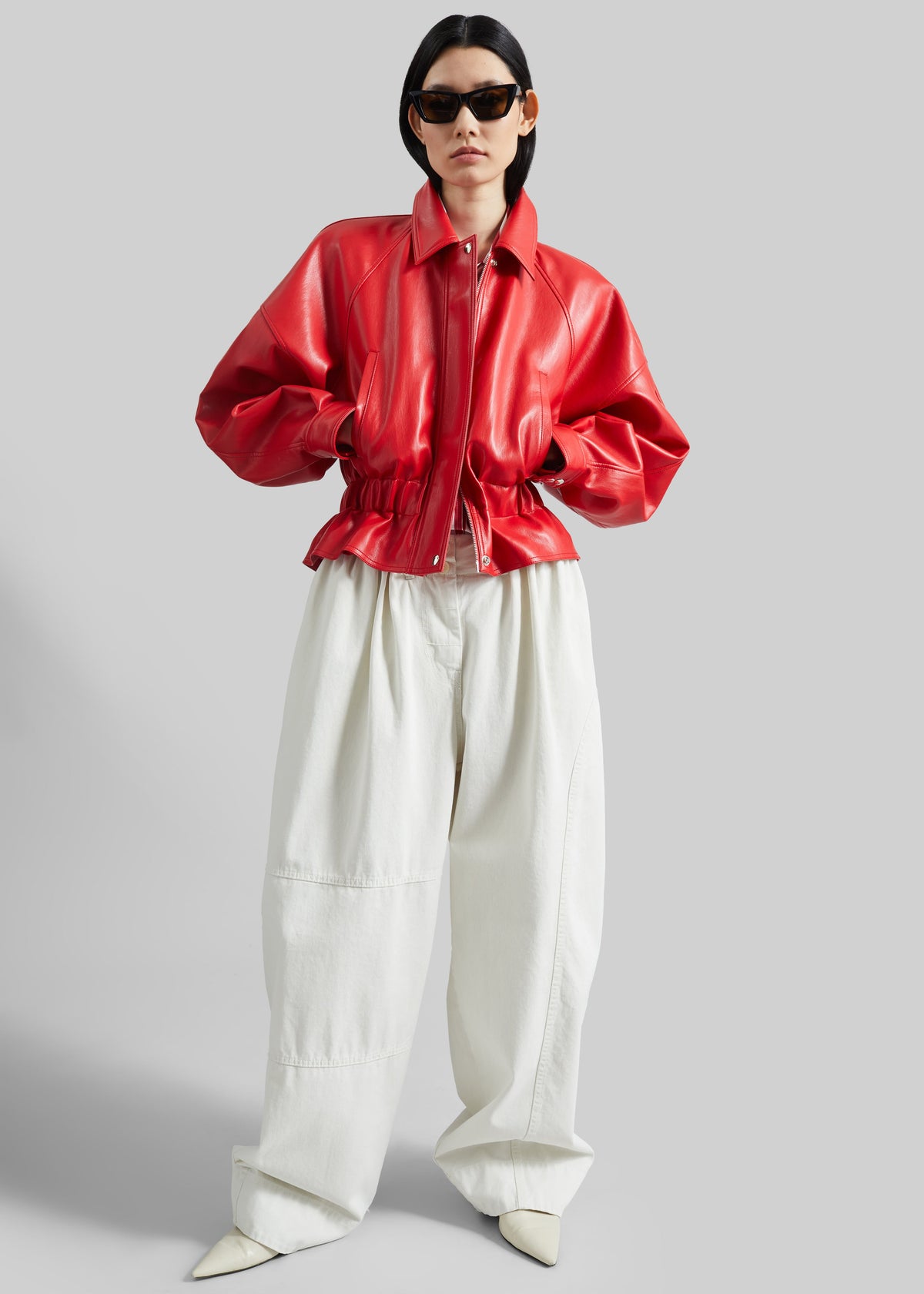 Teano Curved Pants - Off White β view 6 of 11