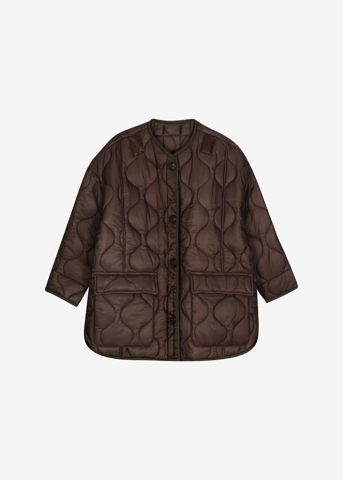 Teddy Quilted Jacket - Brown β view 7 of 7