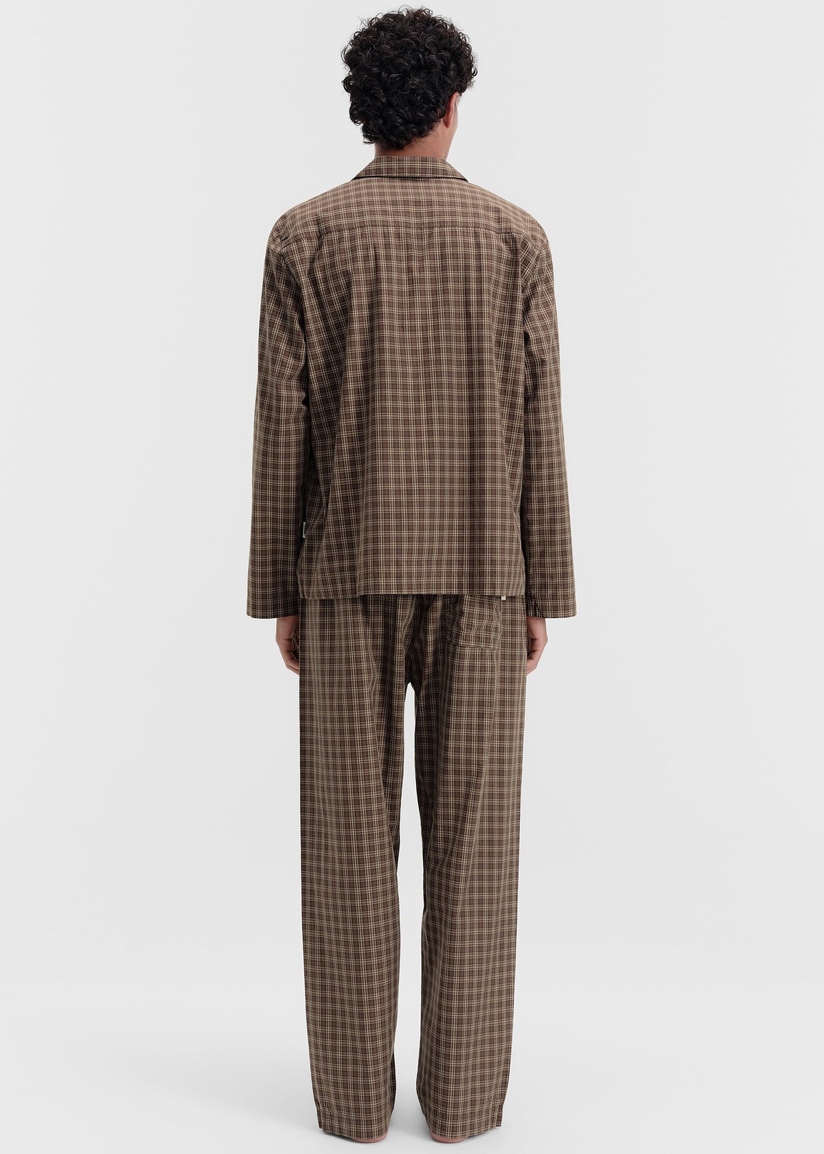 Tekla Fine Twill Pants - Serra Checks β view 6 of 7