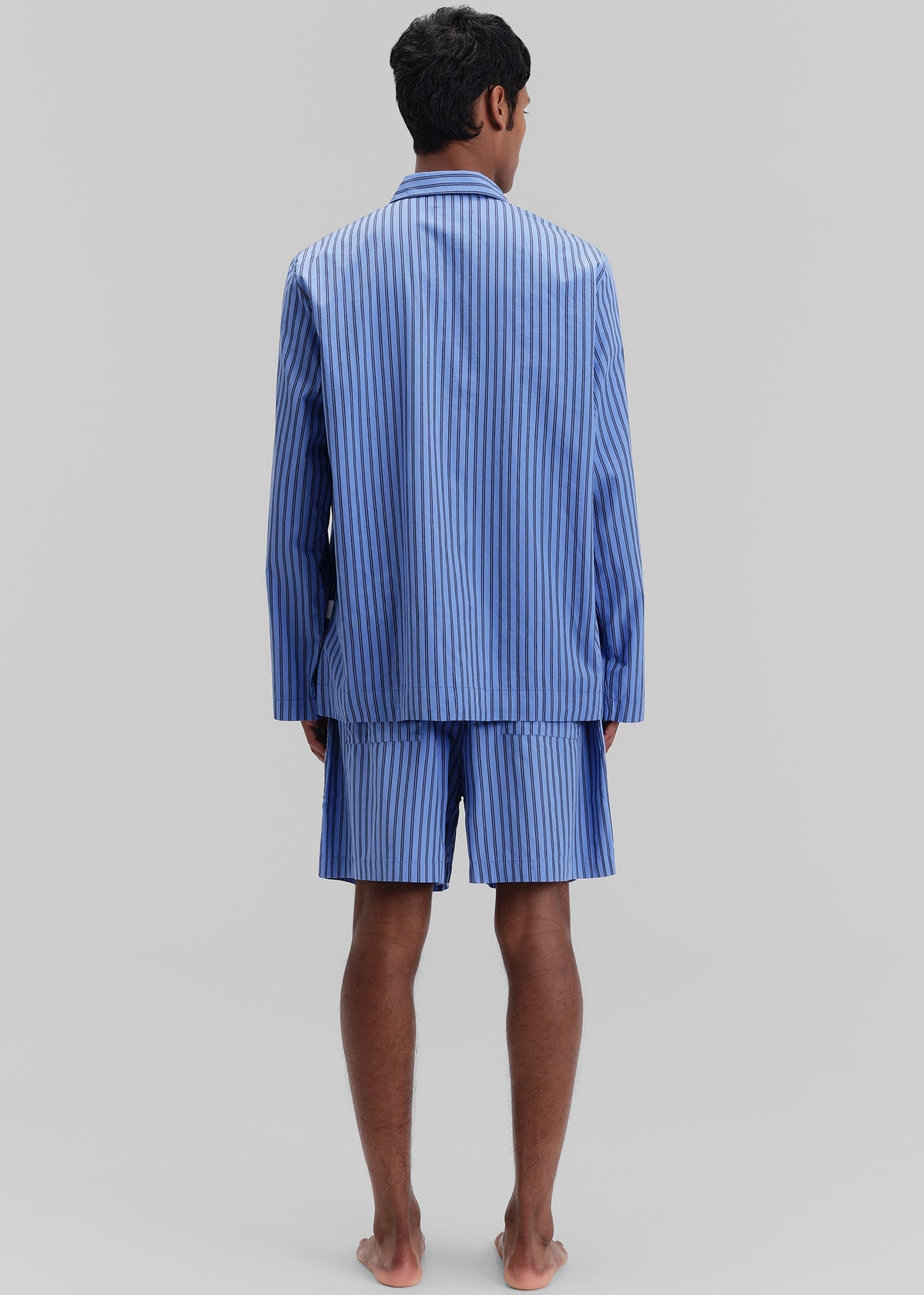 Tekla Poplin Pyjama Shorts - Boro Stripes β view 9 of 10