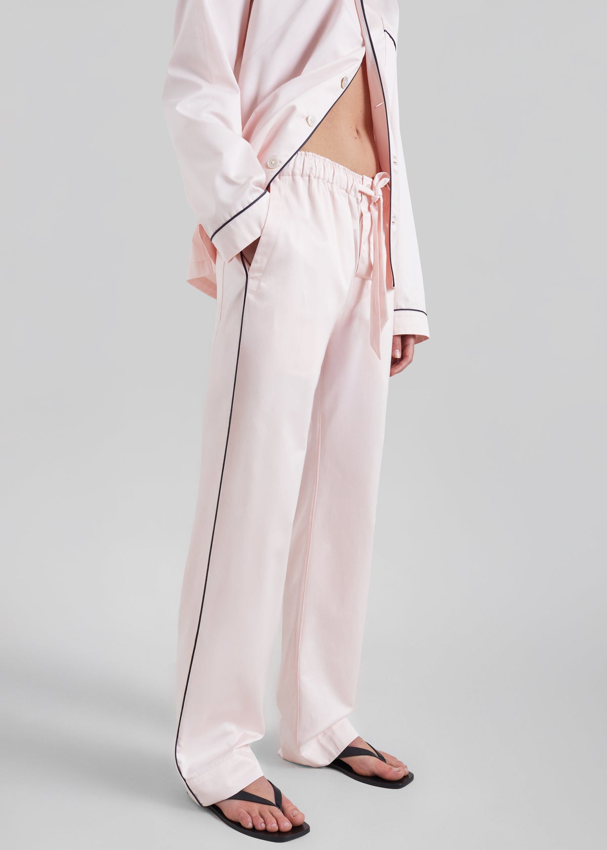 Tekla Sateen Pyjama Pants - Porter β view 3 of 15