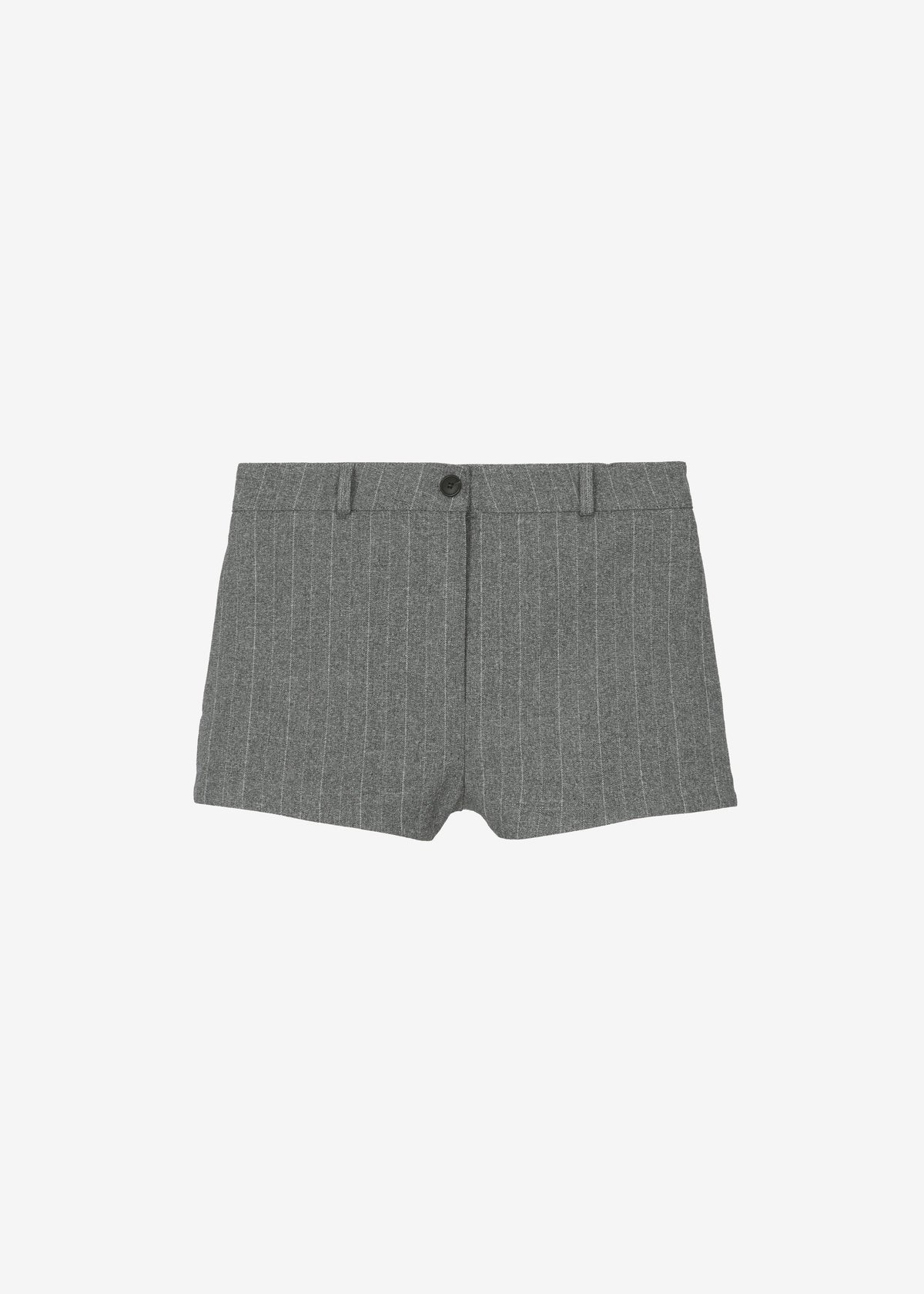 Tenby Striped Hot Pants - Grey Melange β view 9 of 9