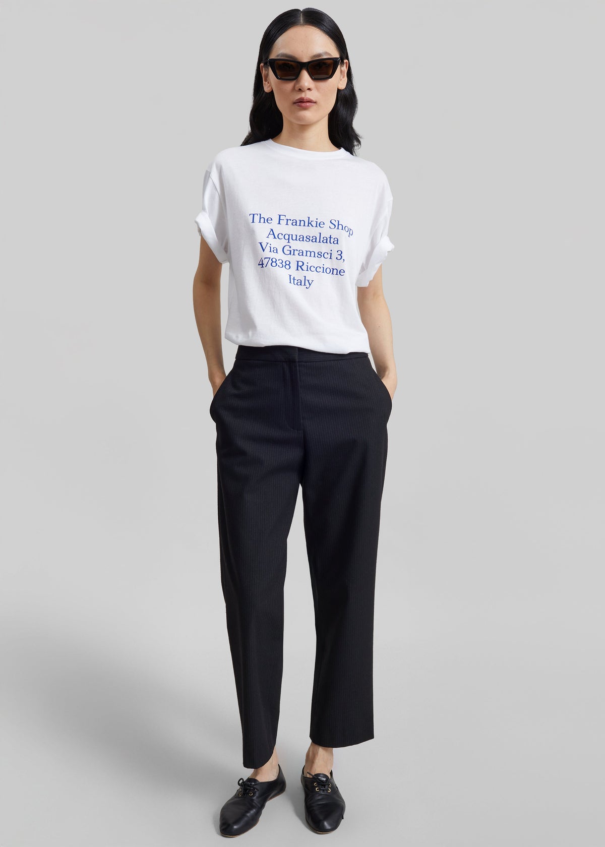 Nickishop Acquasalata T-Shirt - White/Blue β view 2 of 3