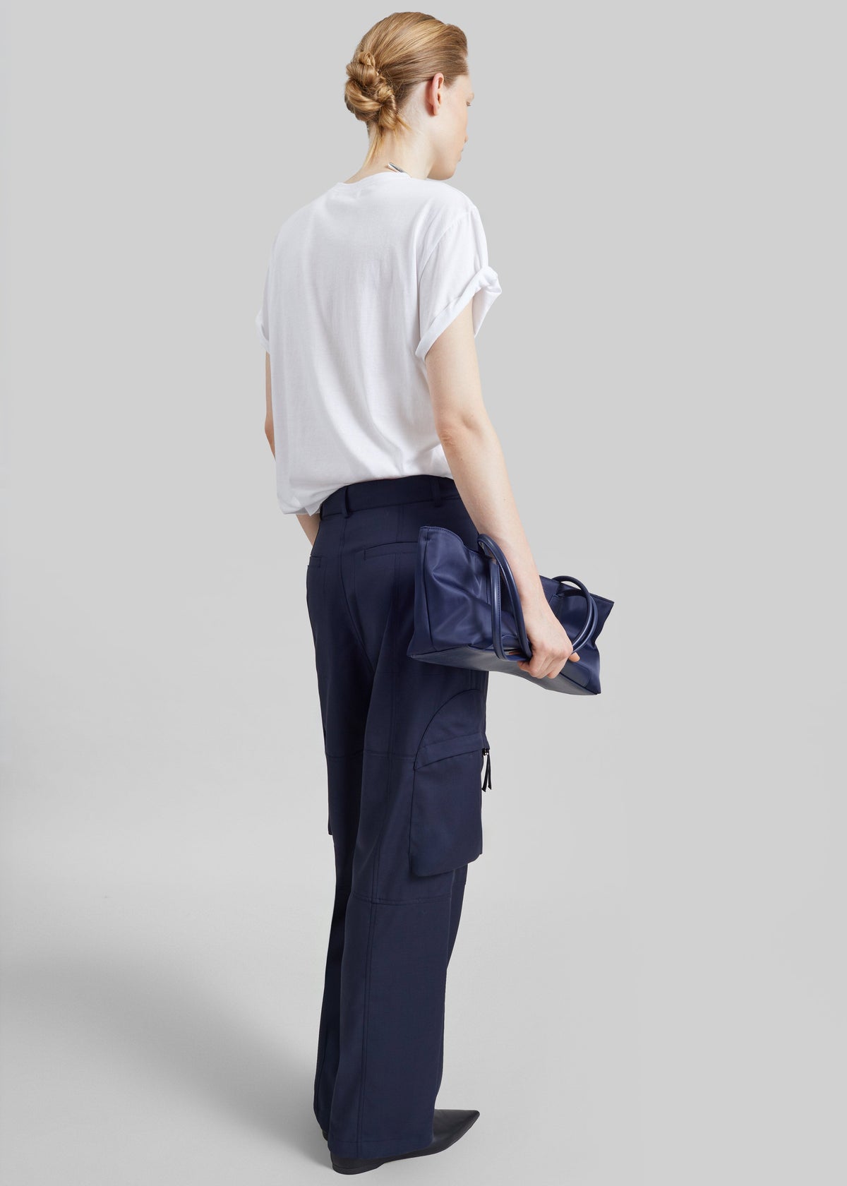 Nickishop Eraldo T-Shirt - White/Blue β view 4 of 5