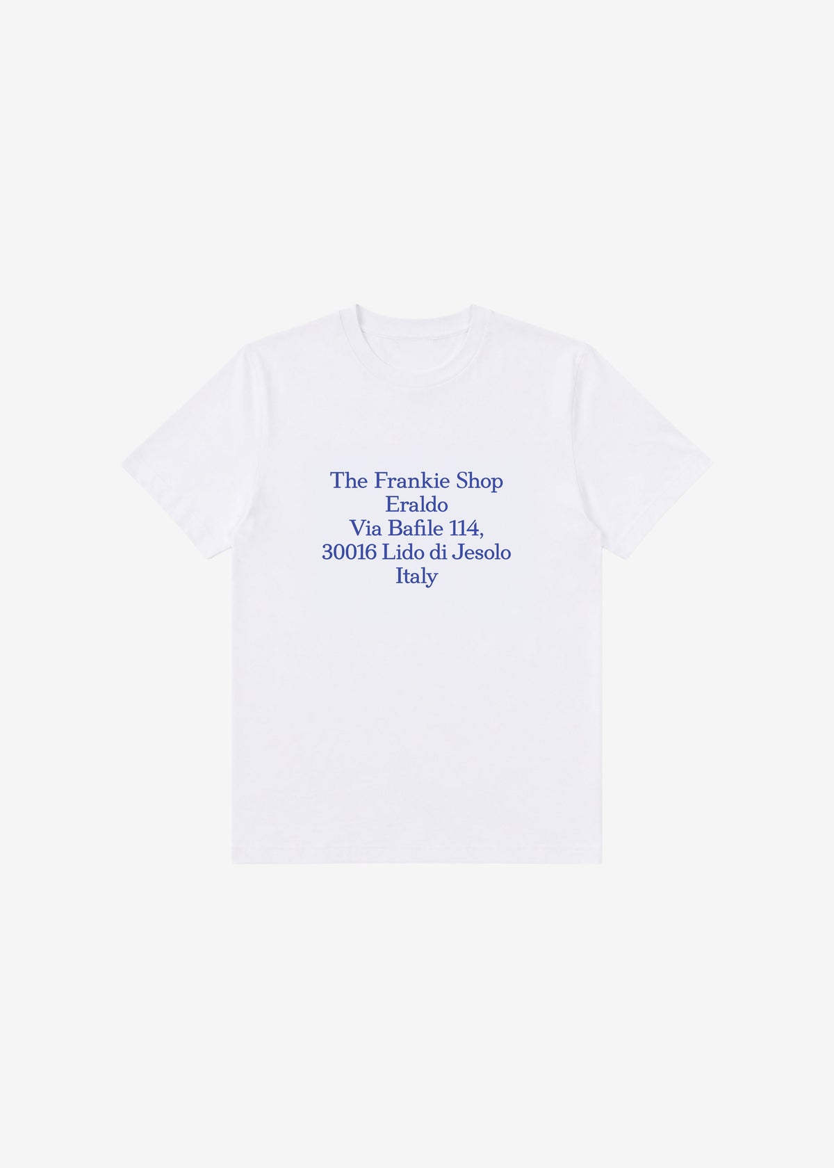 Nickishop Eraldo T-Shirt - White/Blue β view 5 of 5