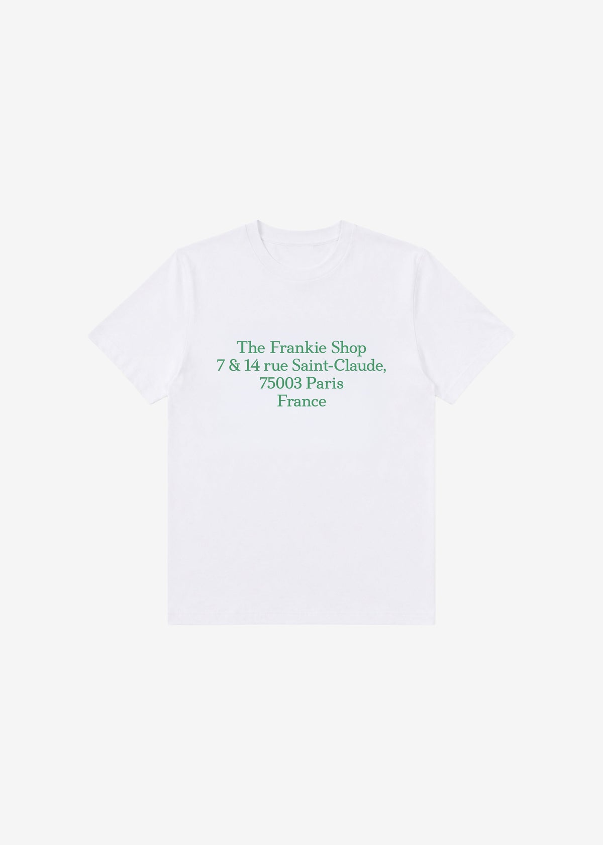 Nickishop Saint-Claude T-Shirt - White/Green β view 5 of 5
